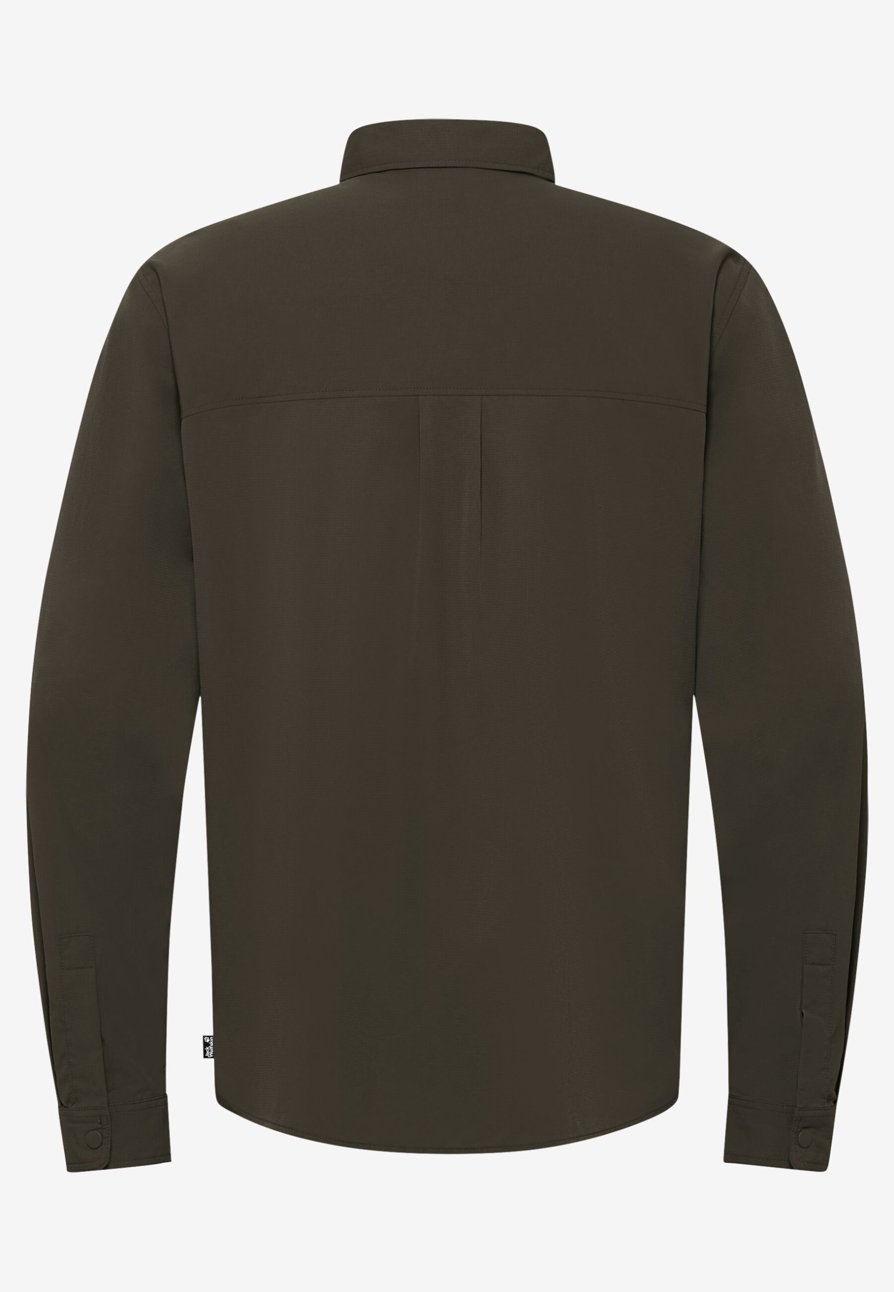 Jack Wolfskin Herraskyrta Sierra Canyon Obsidian Moss - Image 6