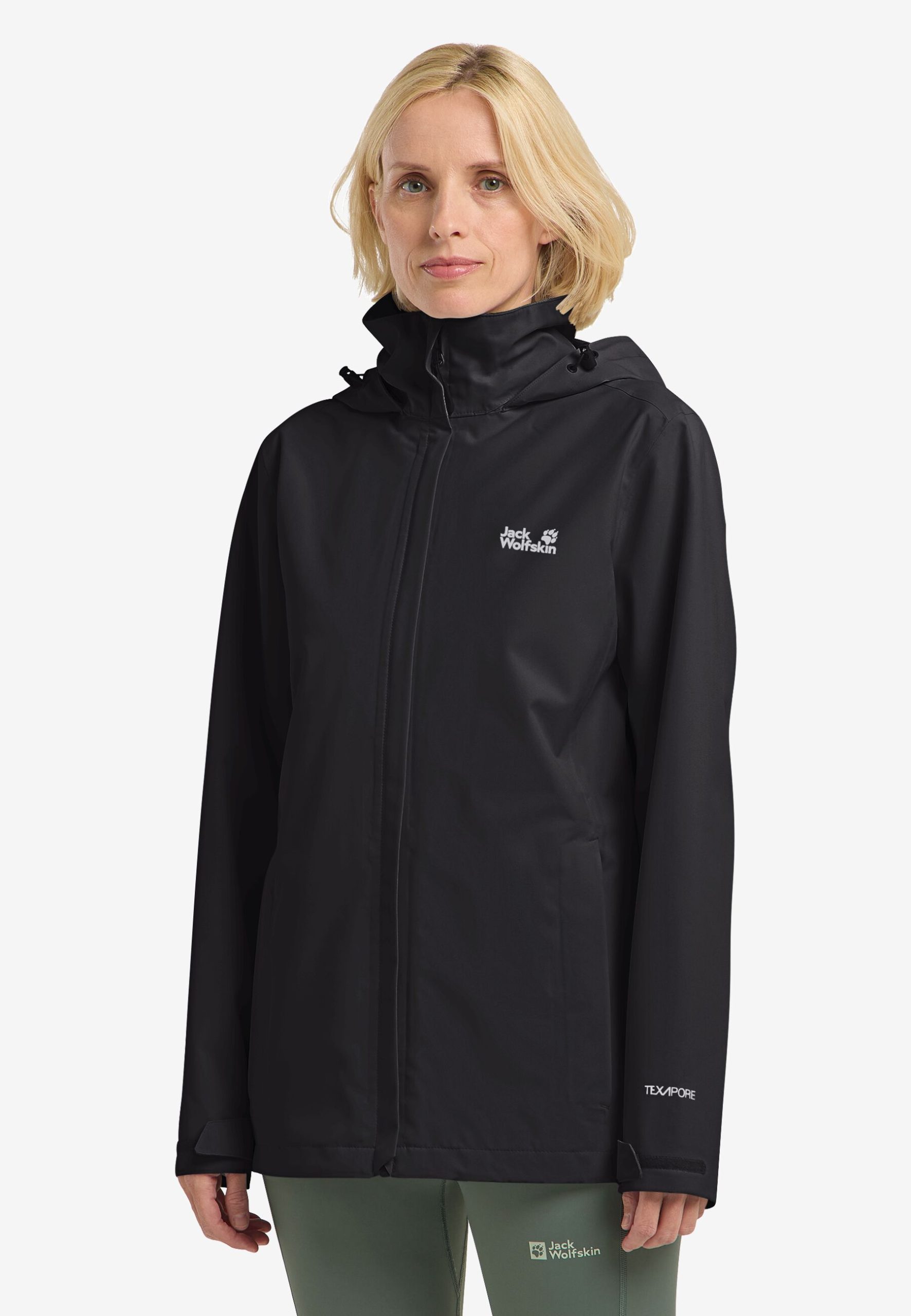 Jack Wolfskin 2L Dömu Skeljakki Trailtime Black