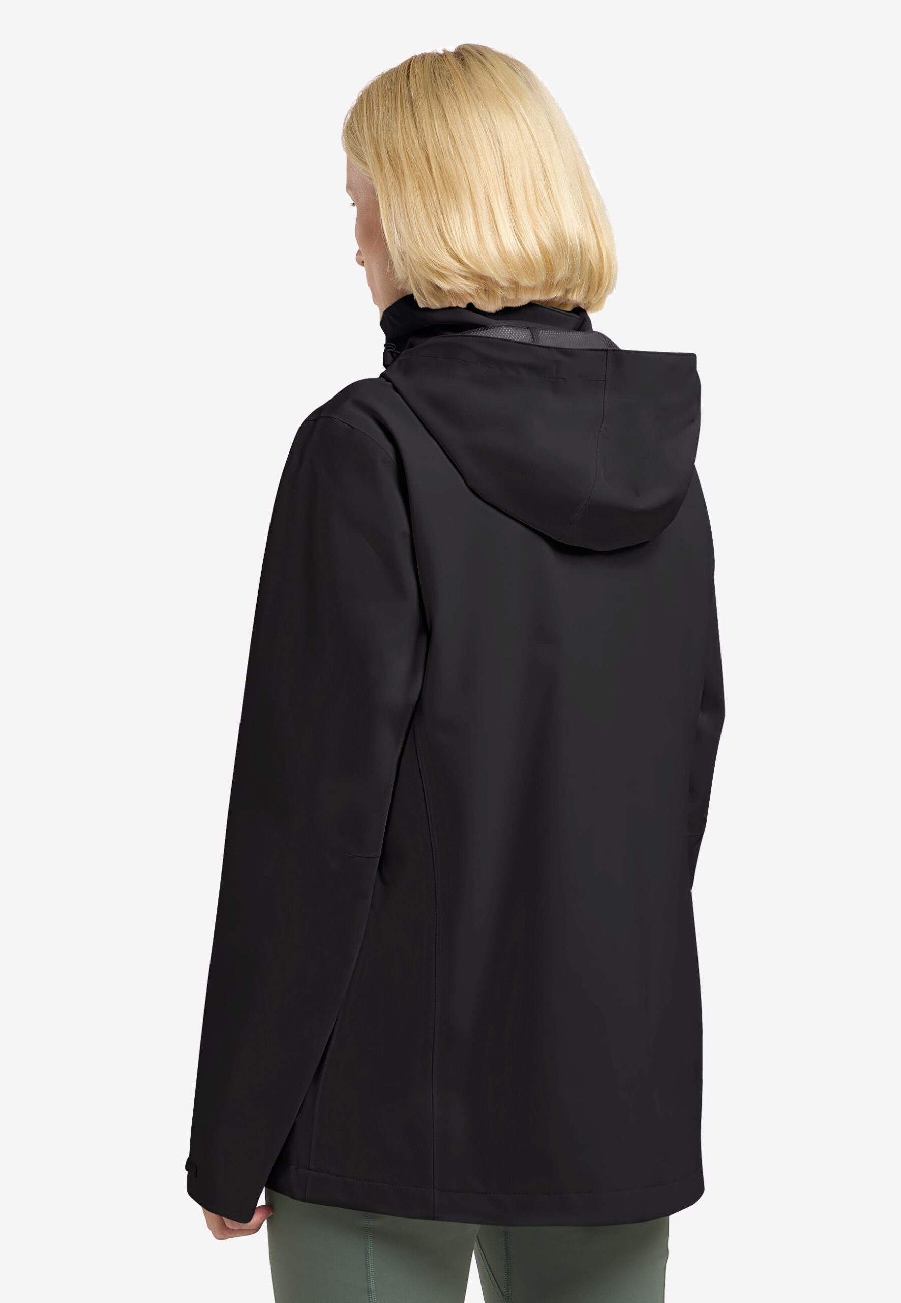 Jack Wolfskin 2L Dömu Skeljakki Trailtime Black - Image 2
