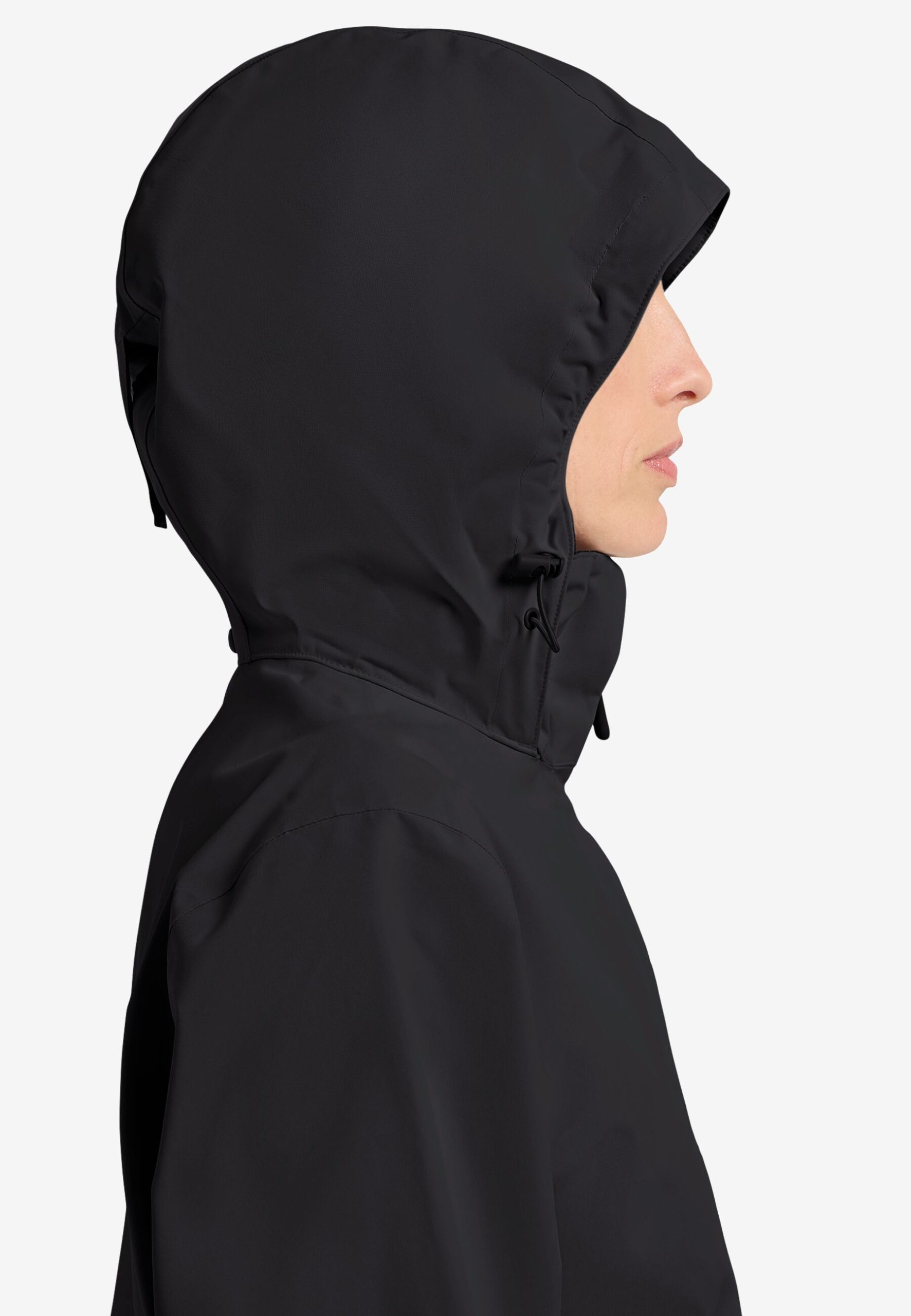 Jack Wolfskin 2L Dömu Skeljakki Trailtime Black - Image 6