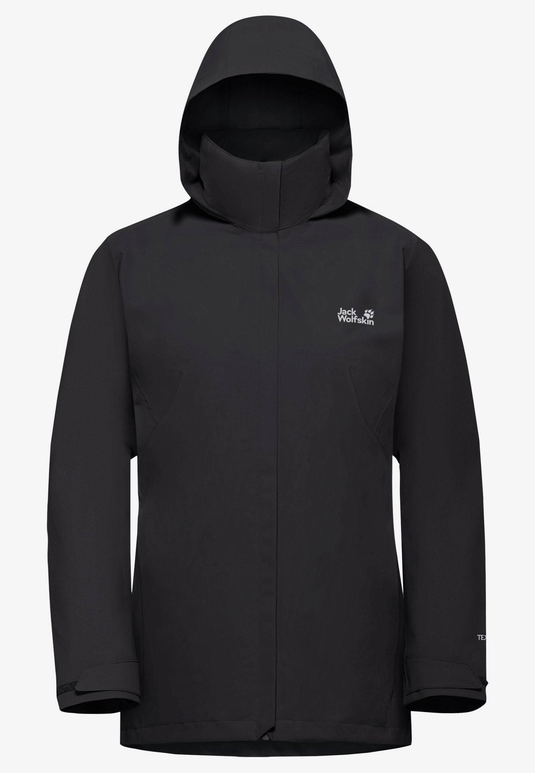 Jack Wolfskin 2L Dömu Skeljakki Trailtime Black - Image 9