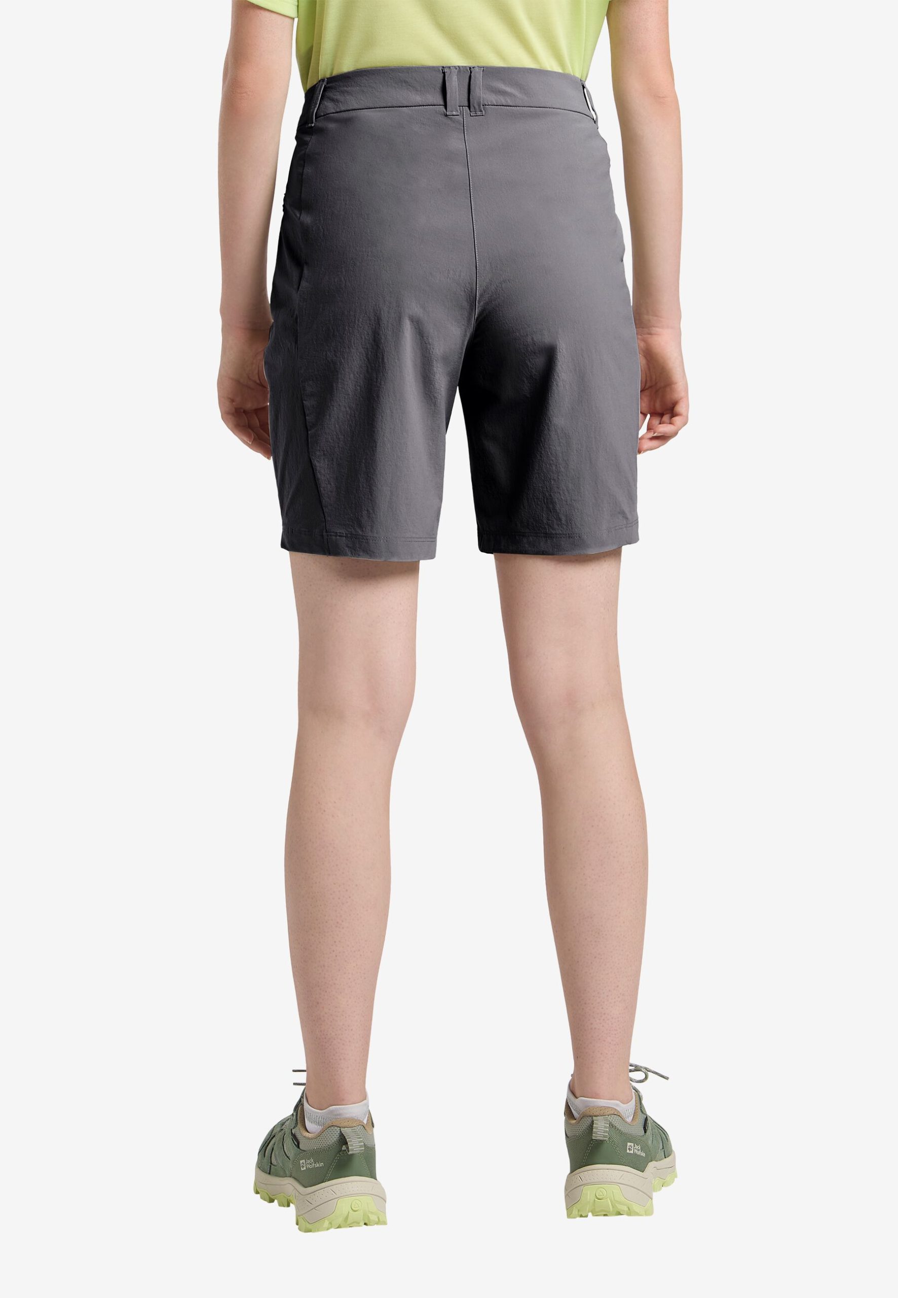 Jack Wolfskin Dömu Göngu Stuttbuxur Hikeout Black - Image 8