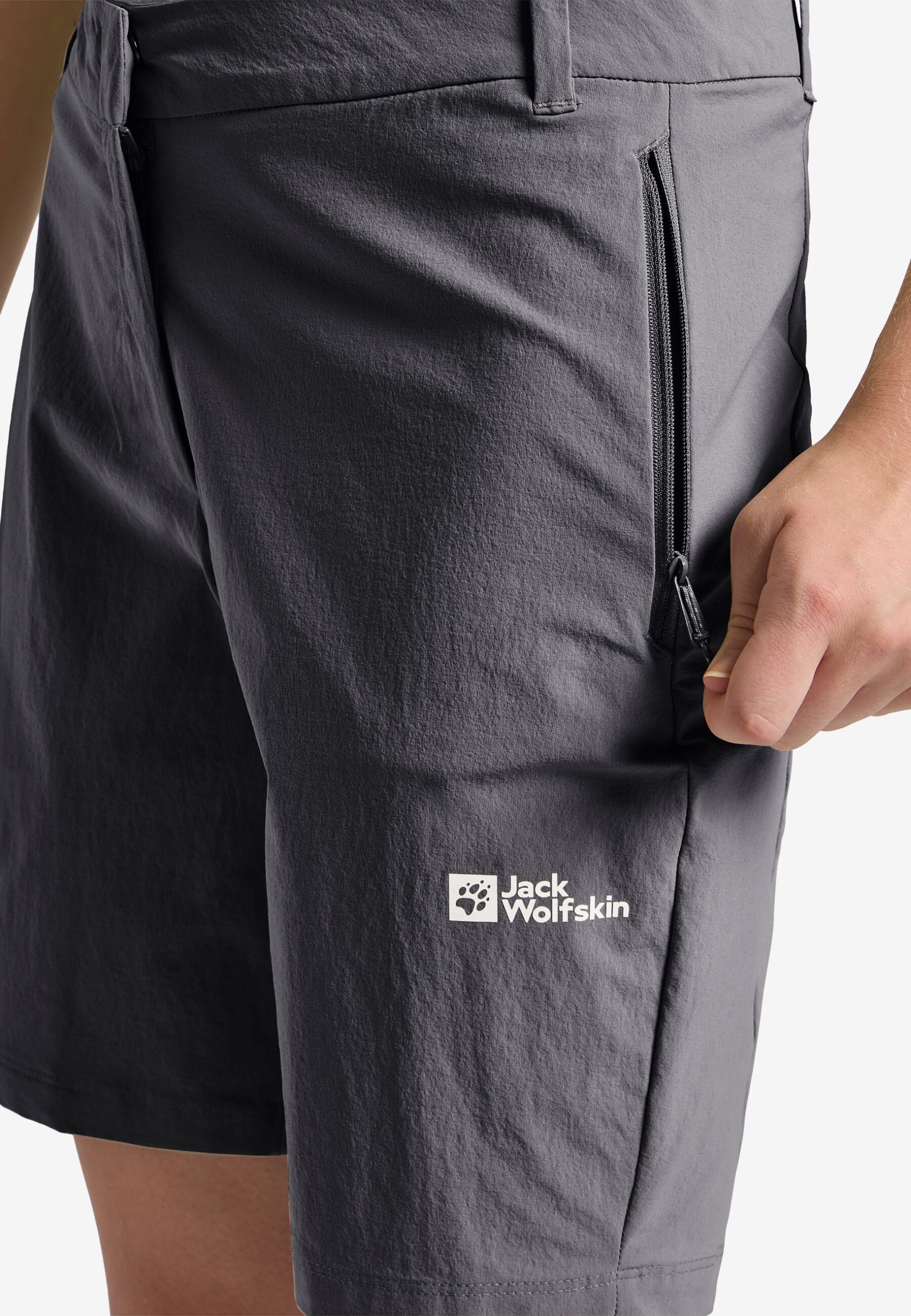 Jack Wolfskin Dömu Göngu Stuttbuxur Hikeout Black - Image 6