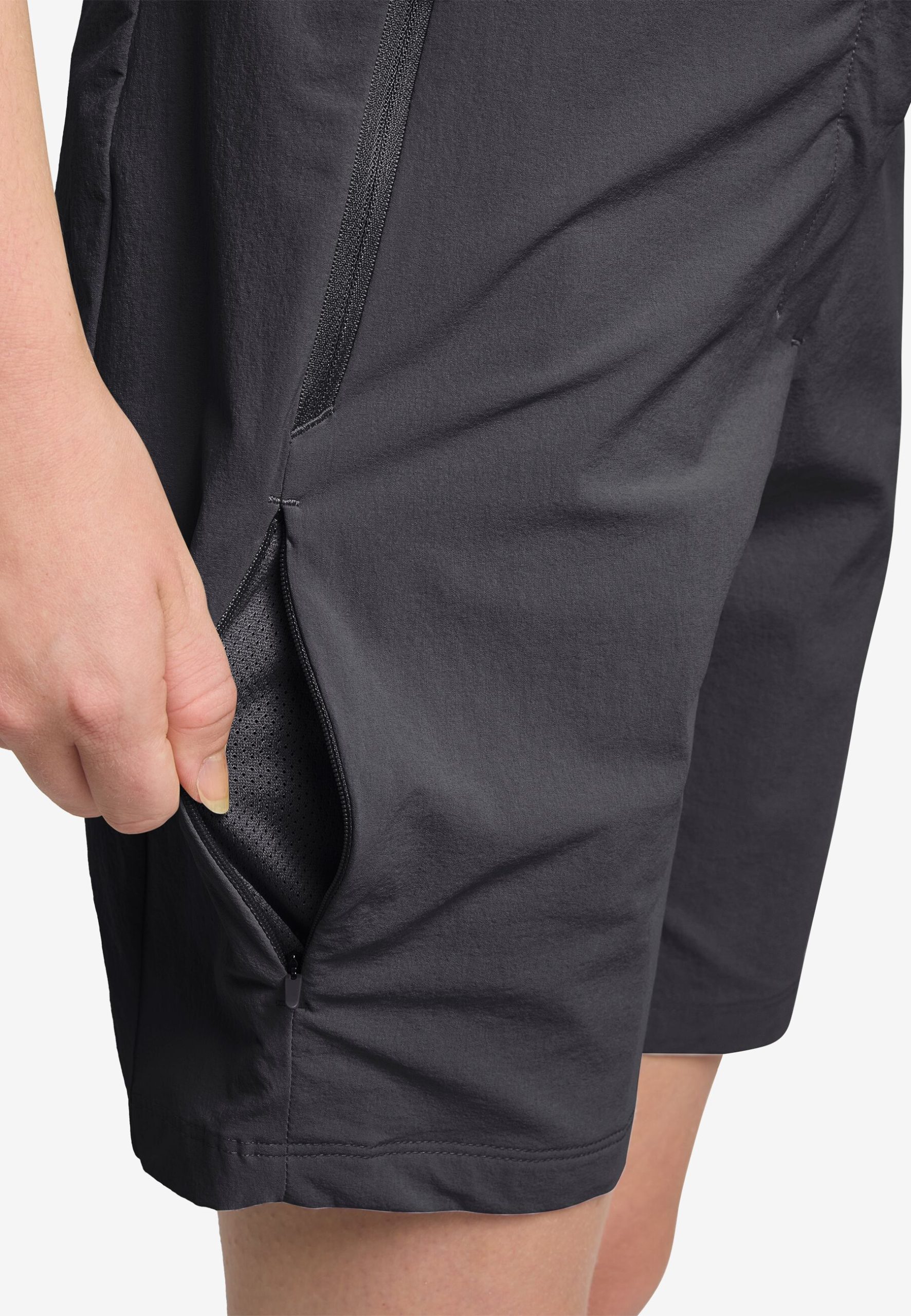 Jack Wolfskin Dömu Göngu Stuttbuxur Hikeout Black - Image 5