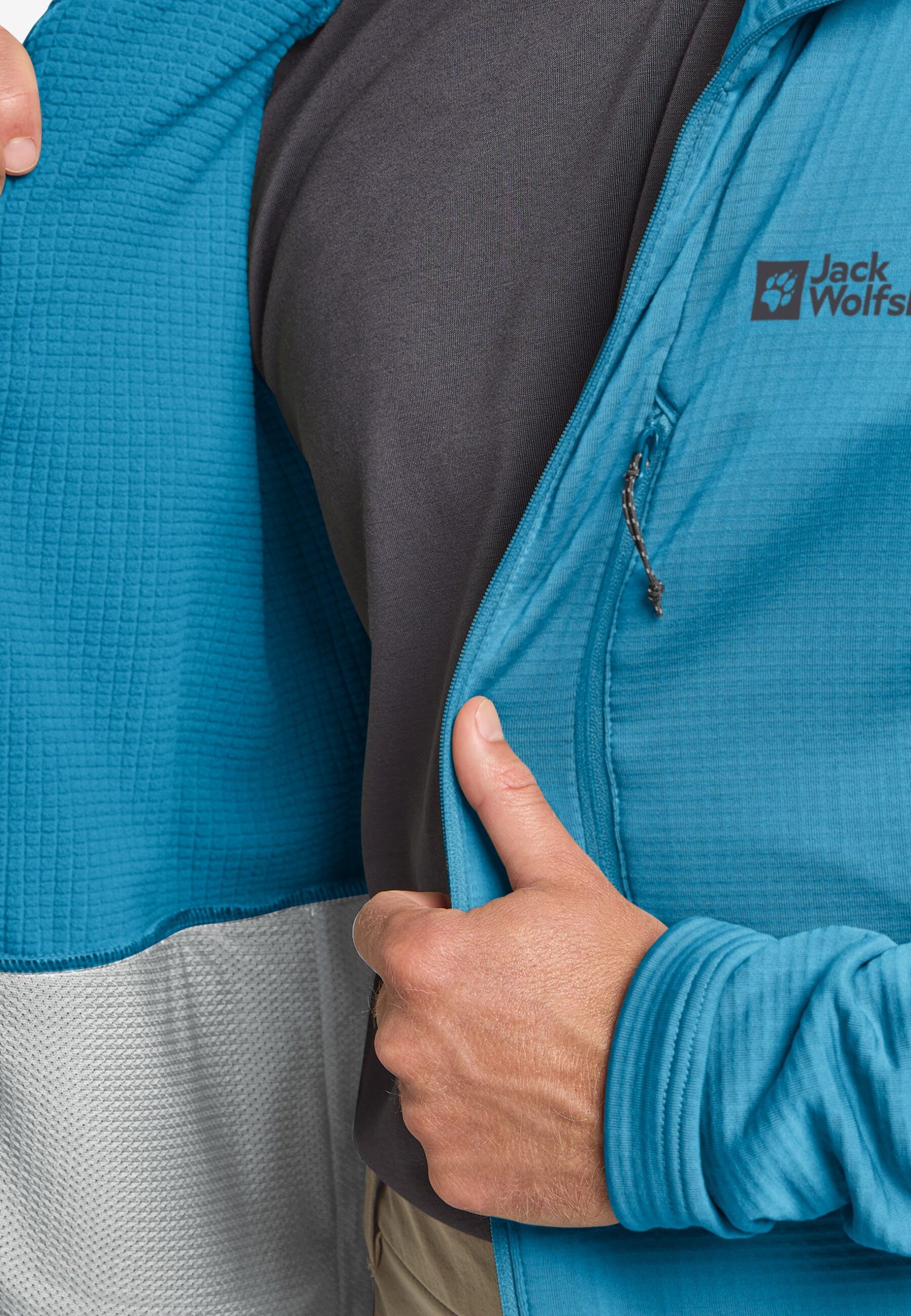Jack Wolfskin Kolbenberg Herra FZ Aurora Blue - Image 10