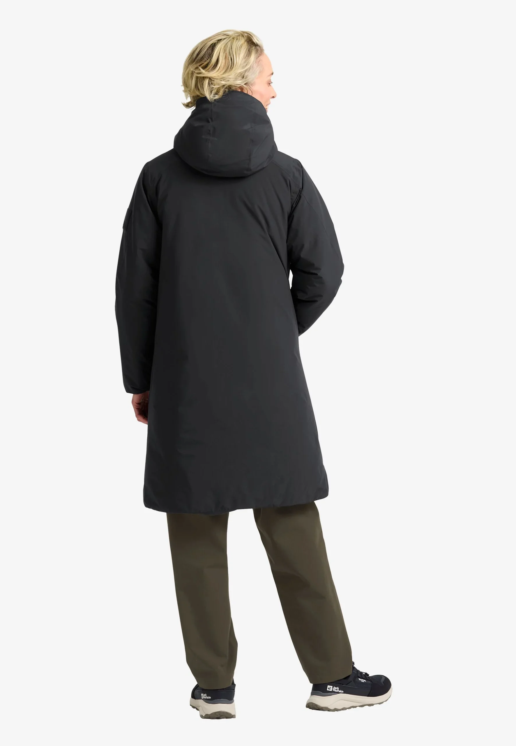 Jack Wolfskin Frost Haven Dömu Vetrarkápa Black - Image 2