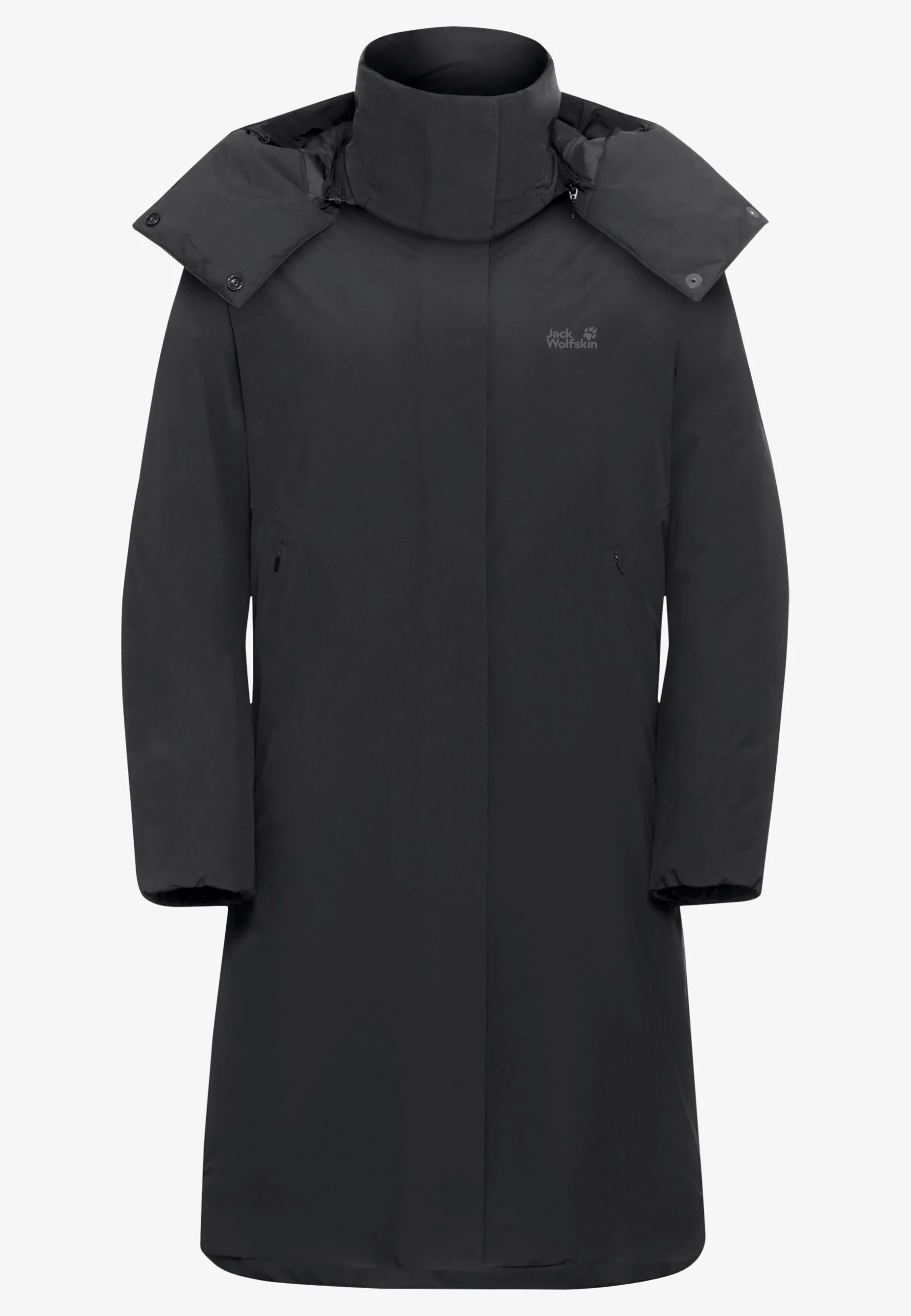 Jack Wolfskin Frost Haven Dömu Vetrarkápa Black - Image 7