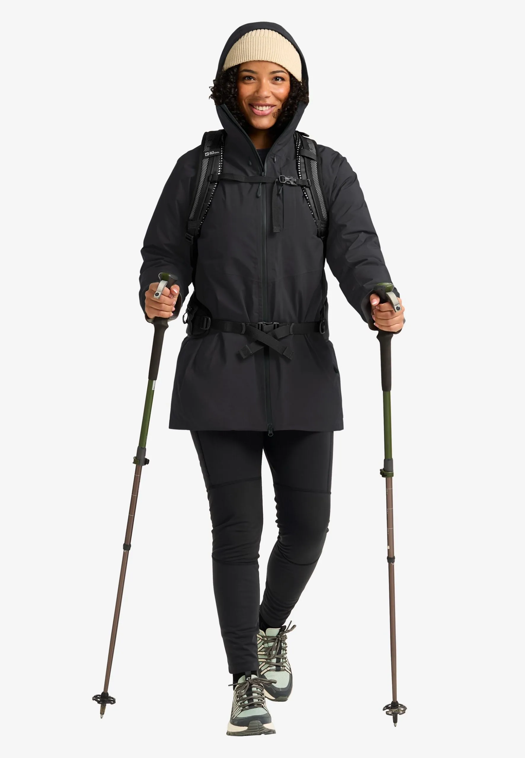 Jack Wolfskin Icecape 2L Dömu Dúnúlpa RDS black - Image 3