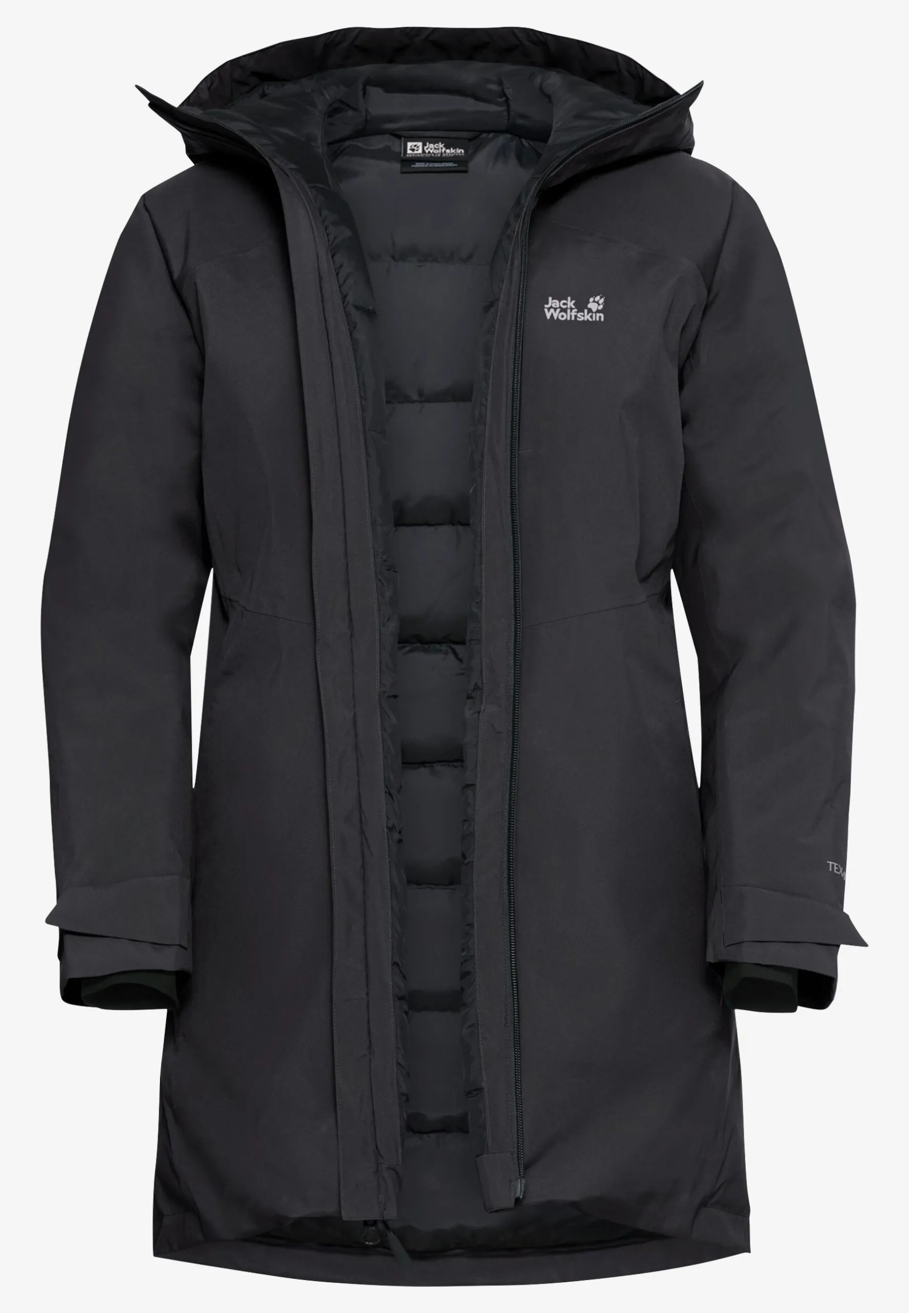 Jack Wolfskin Icecape 2L Dömu Dúnúlpa RDS black - Image 8