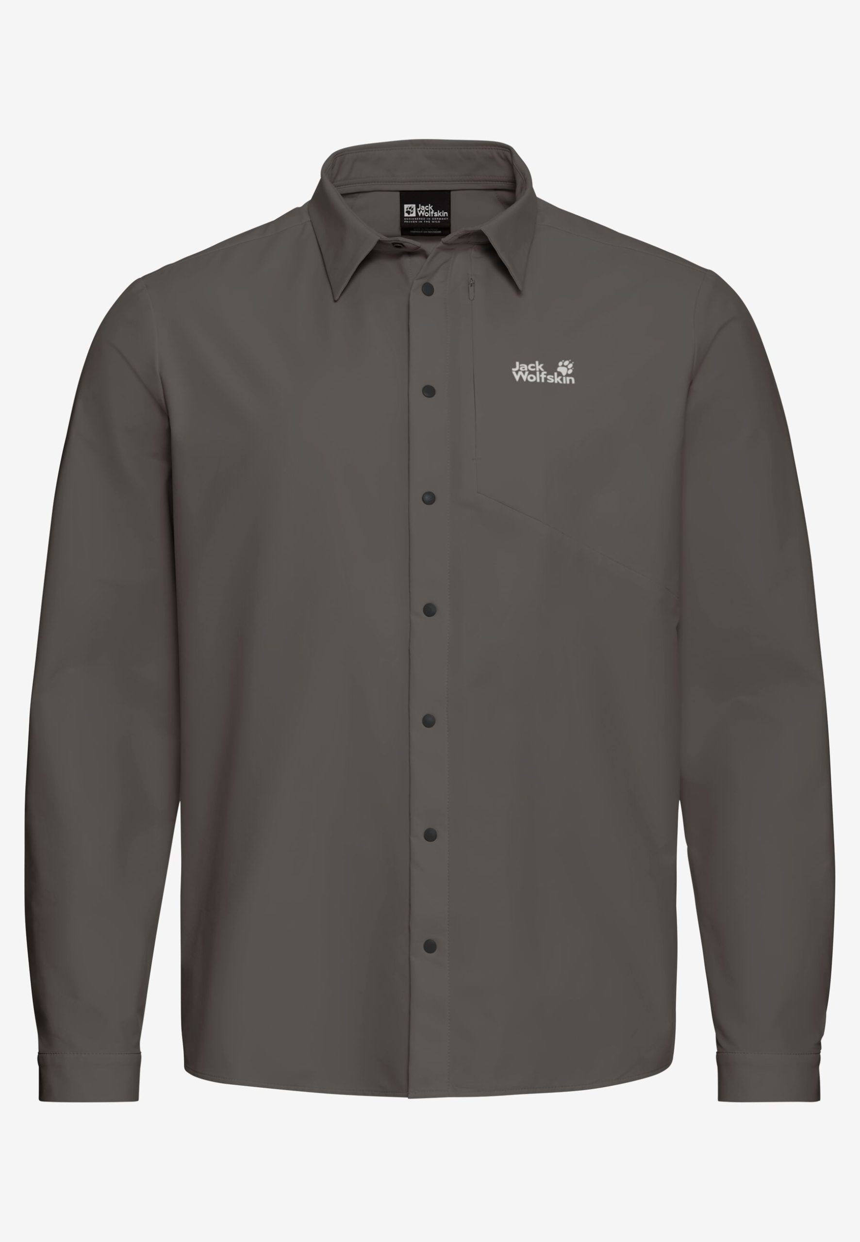 Jack Wolfskin Herraskyrta Prelight Suncool Flint - Image 5