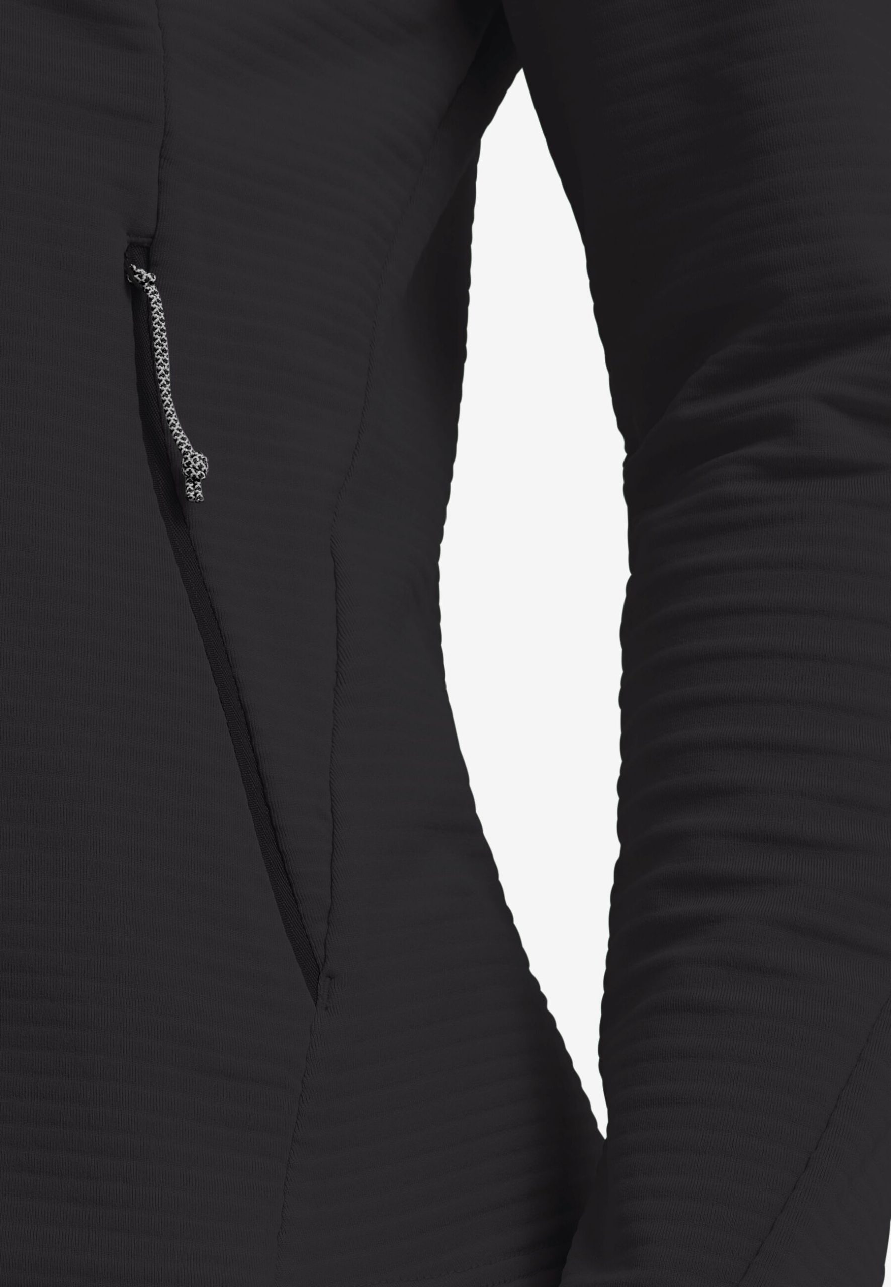 Jack Wolfskin Litestride Dömu Flísjakki Black - Image 6