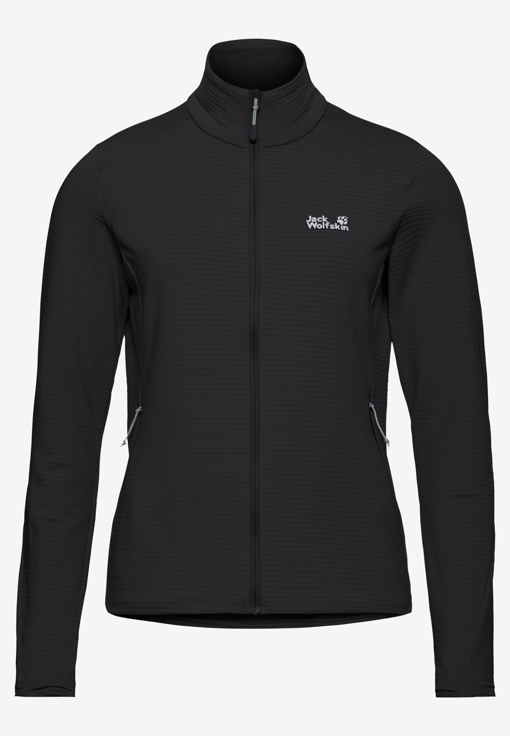 Jack Wolfskin Litestride Dömu Flísjakki Black - Image 7