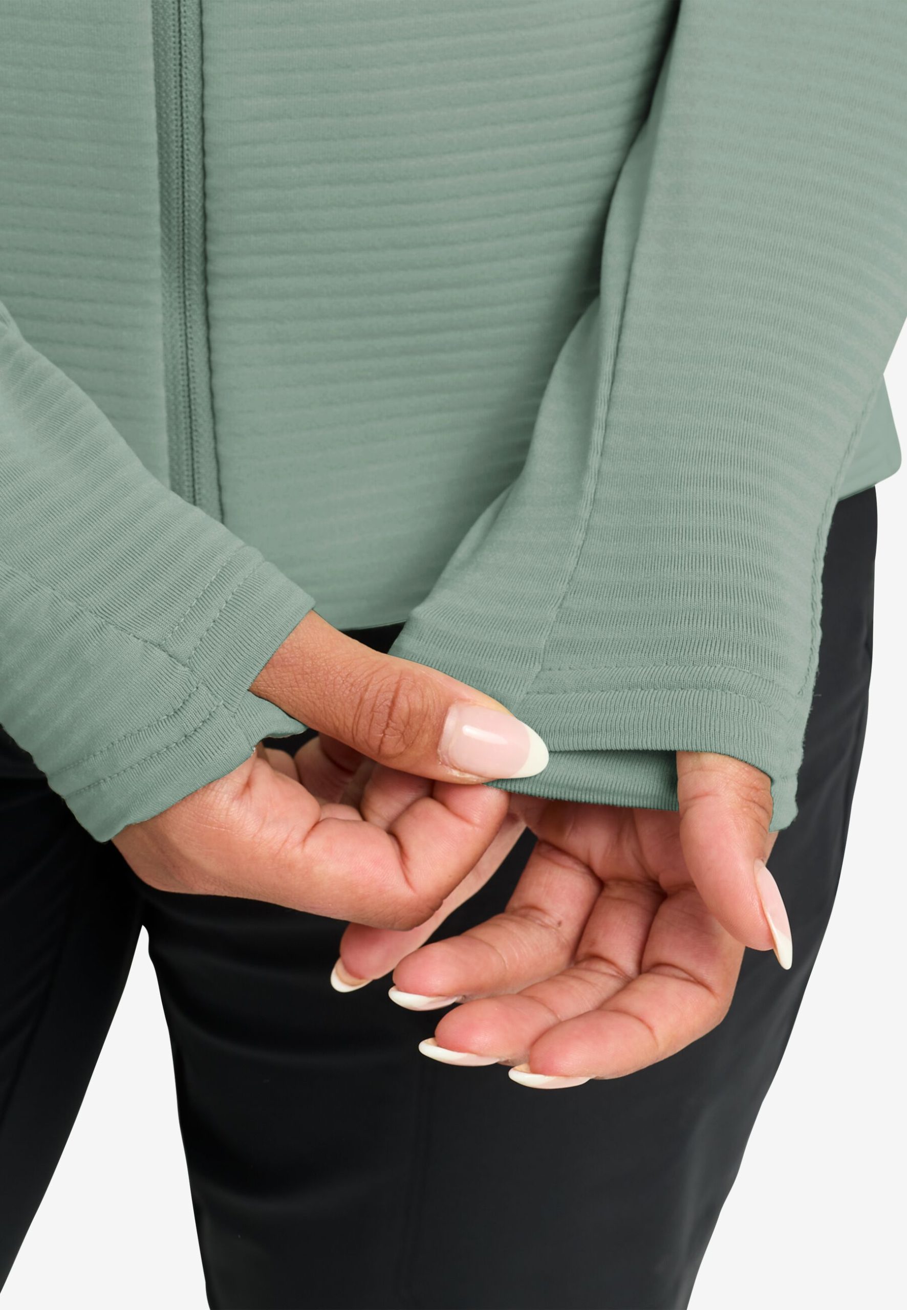 Jack Wolfskin Litestride Dömu Flísjakki Green Zinnia - Image 4