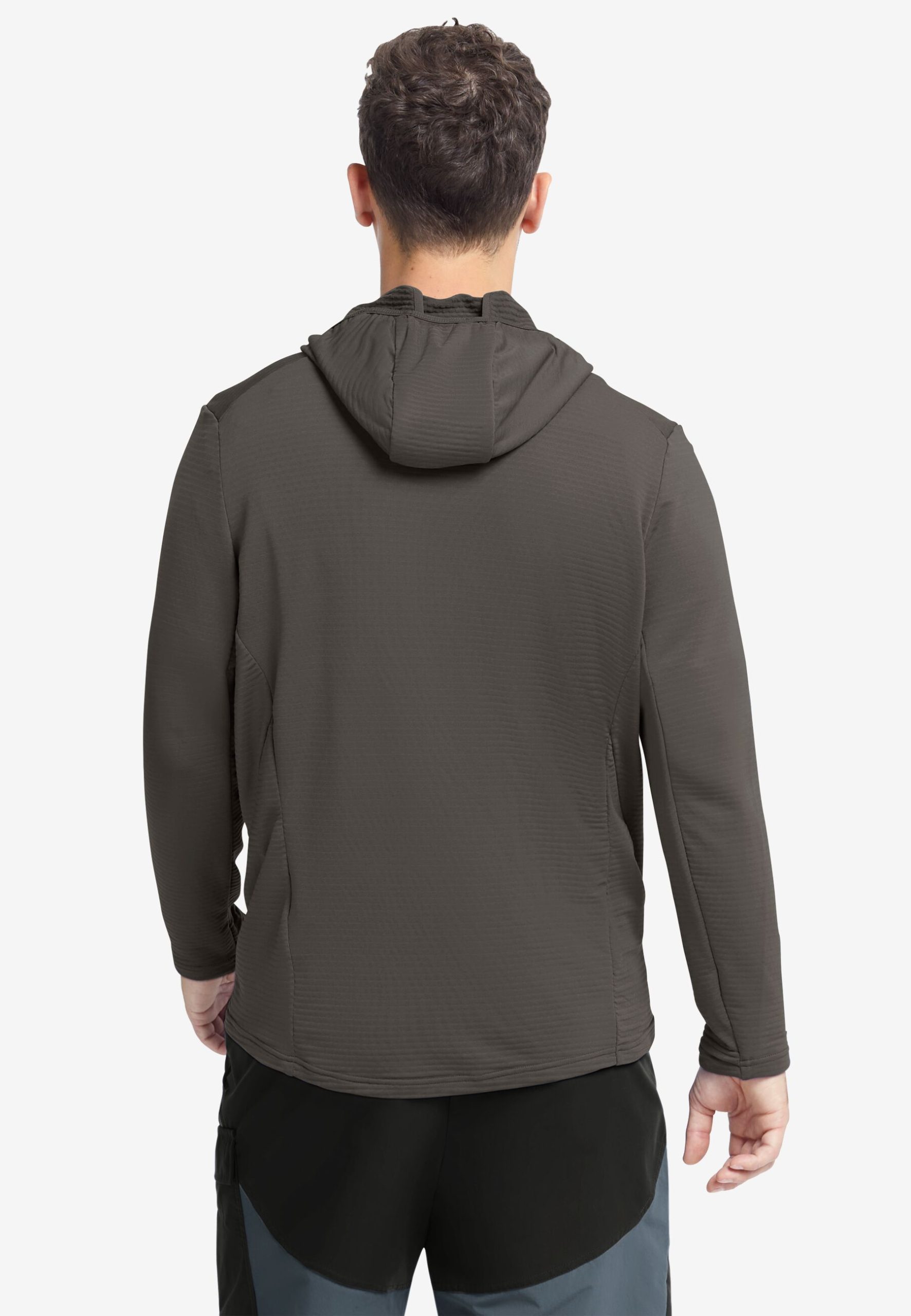 Jack Wolfskin Litestride Herra Flísjakki með hettu Flint - Image 2