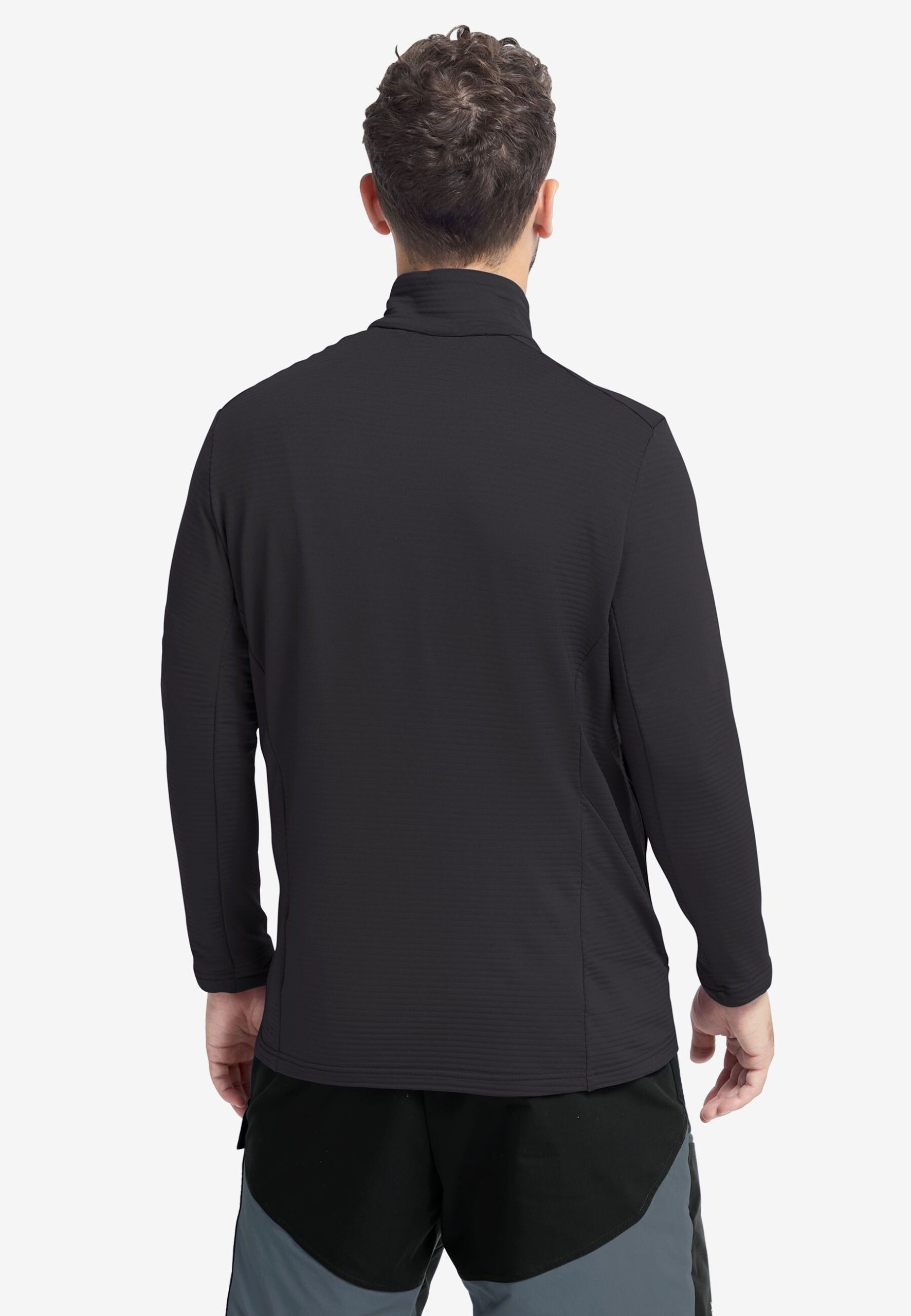 Jack Wolfskin Litestride Herra Flísjakki Black - Image 2