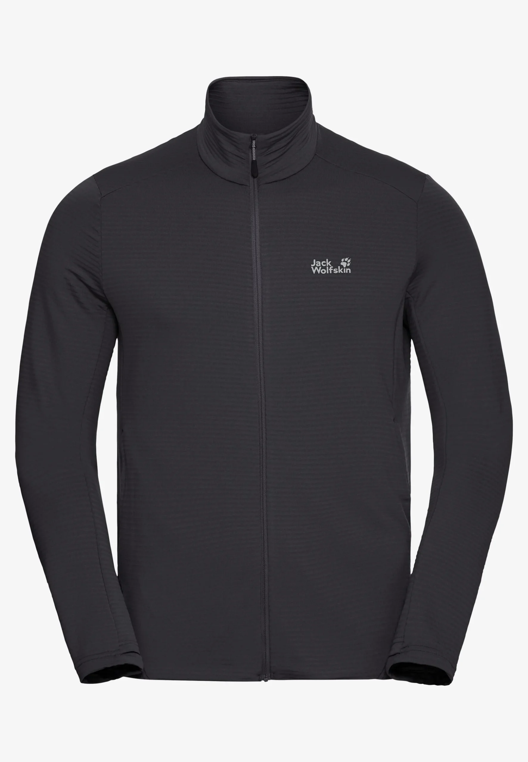Jack Wolfskin Litestride Herra Flísjakki Black - Image 7