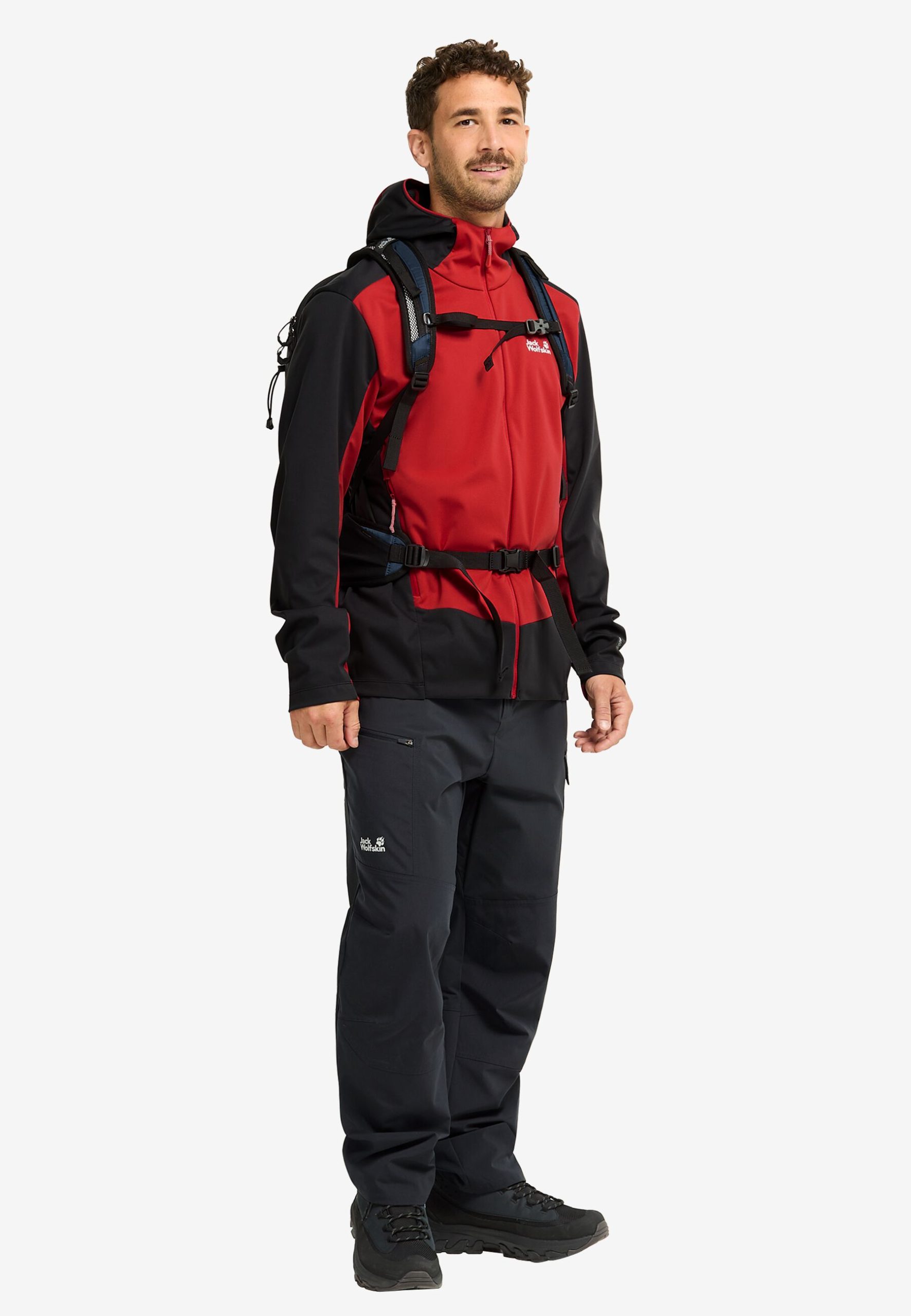 Jack Wolfskin Skyvail Herrajakki Siren Red - Image 3