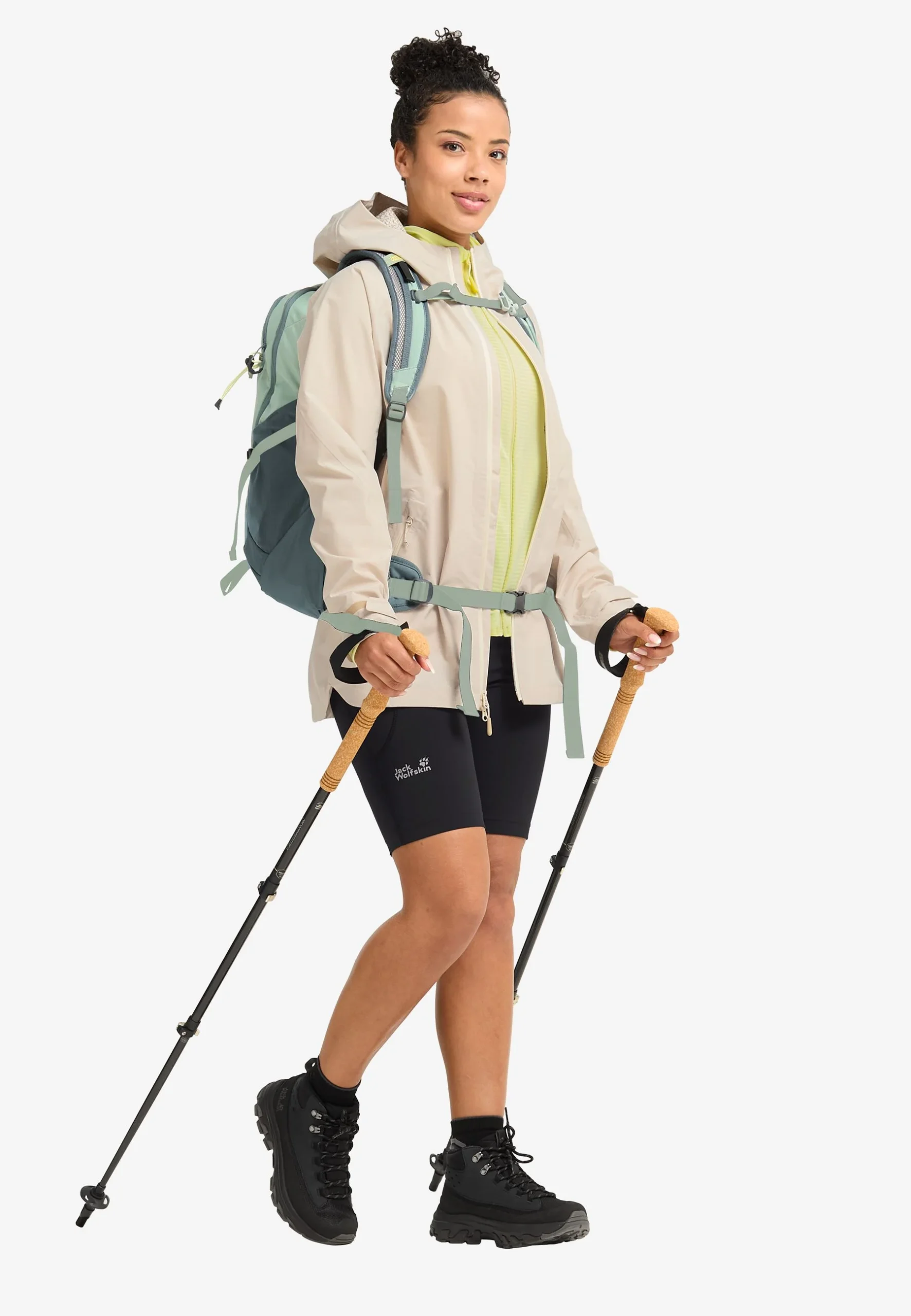 Jack Wolfskin Litestride 3in1 Dömujakki Oyster - Image 8