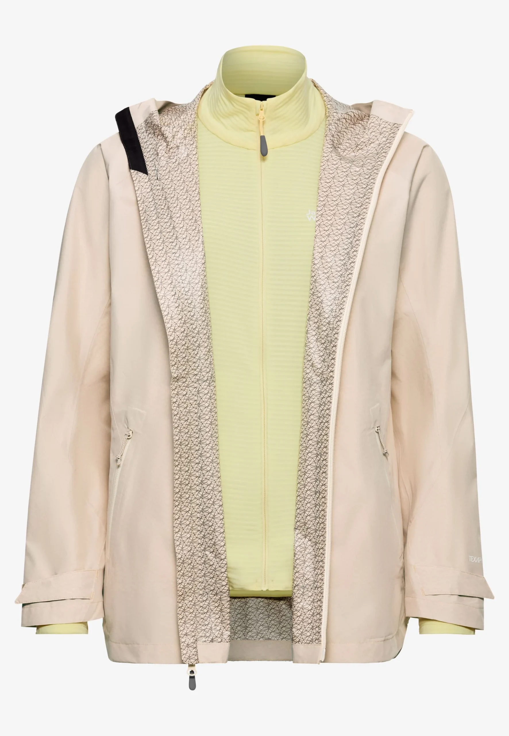 Jack Wolfskin Litestride 3in1 Dömujakki Oyster - Image 18