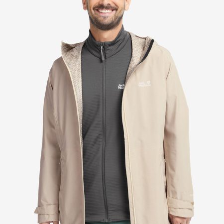 Jack Wolfskin Litestride 3in1 Herrajakki Oyster