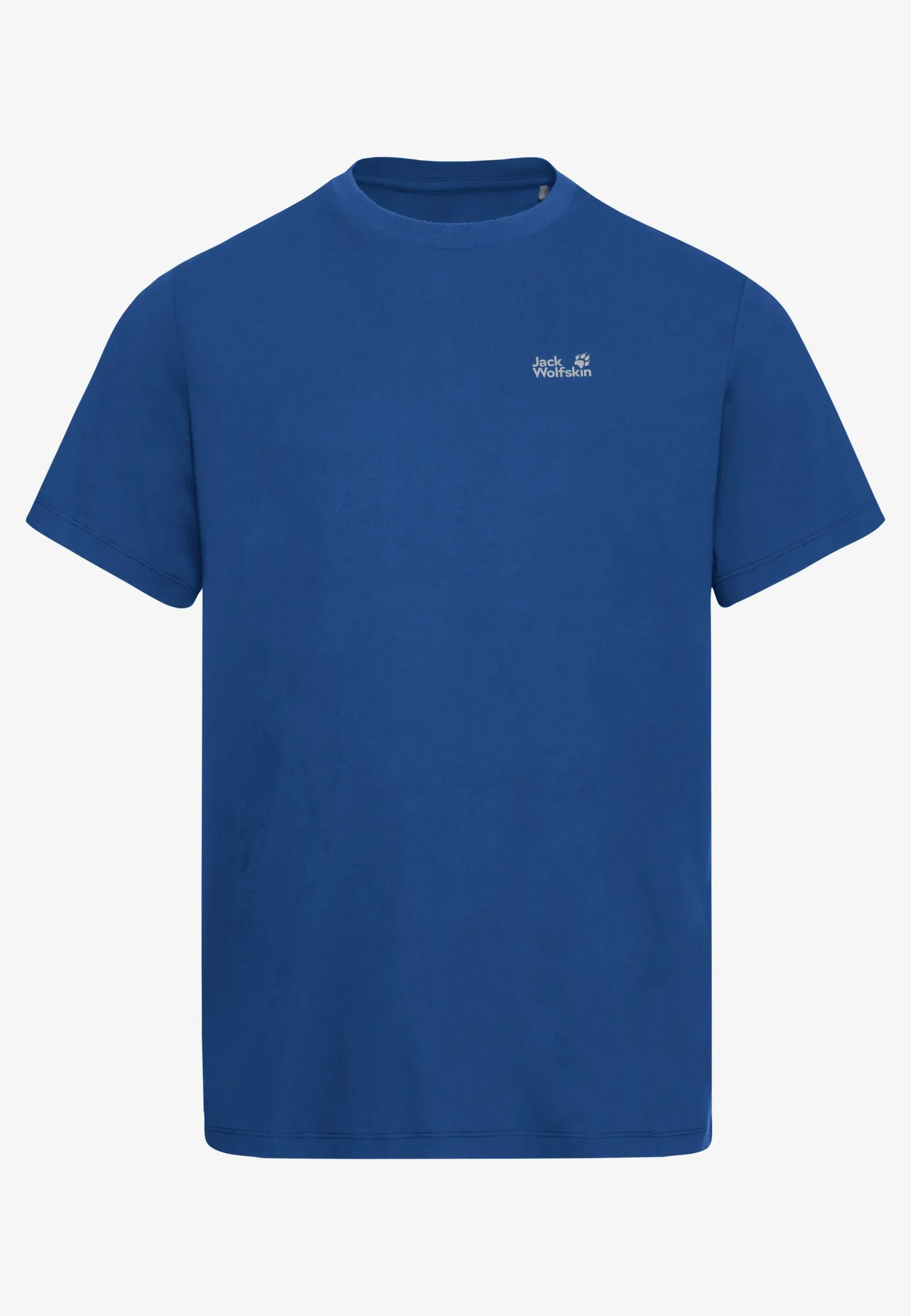 Jack Wolfskin Essential Herra Stuttermabolur Blue Orchid - Image 5