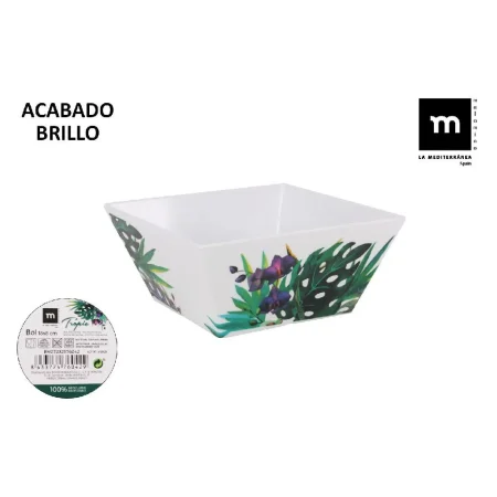 Melamine skál 18x8cm tropical