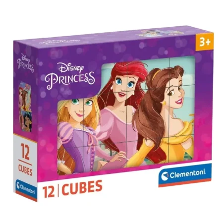 Clementoni Disney Princesses Myndakubbar 12 stk
