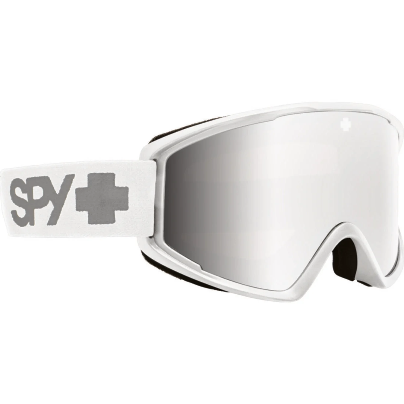 Crusher Elite Matte White Skíðagleraugu Mirror HD