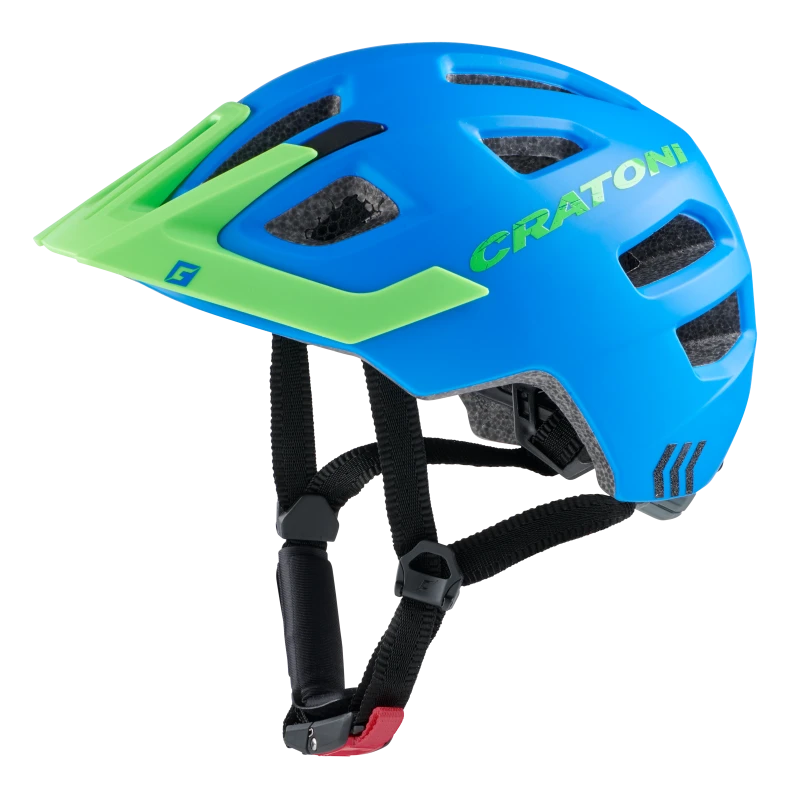 Cratoni Maxster Pro Krakka Hjálmur Blue-Green Matt