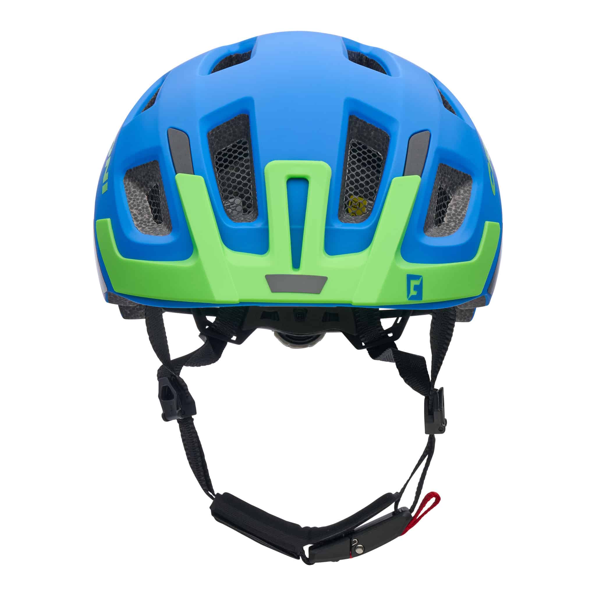 Cratoni Maxster Pro Krakka Hjálmur Blue-Green Matt - Image 3