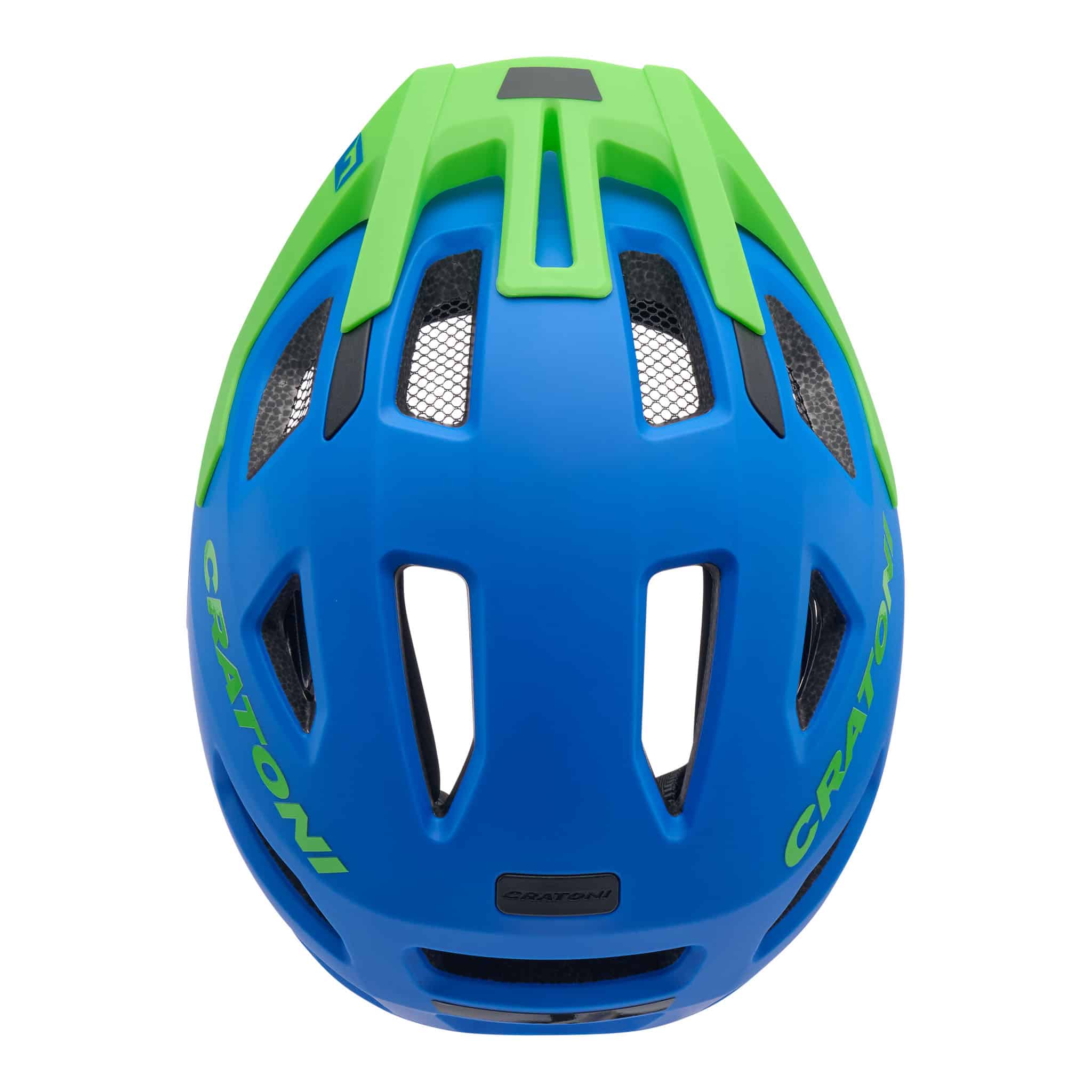 Cratoni Maxster Pro Krakka Hjálmur Blue-Green Matt - Image 4