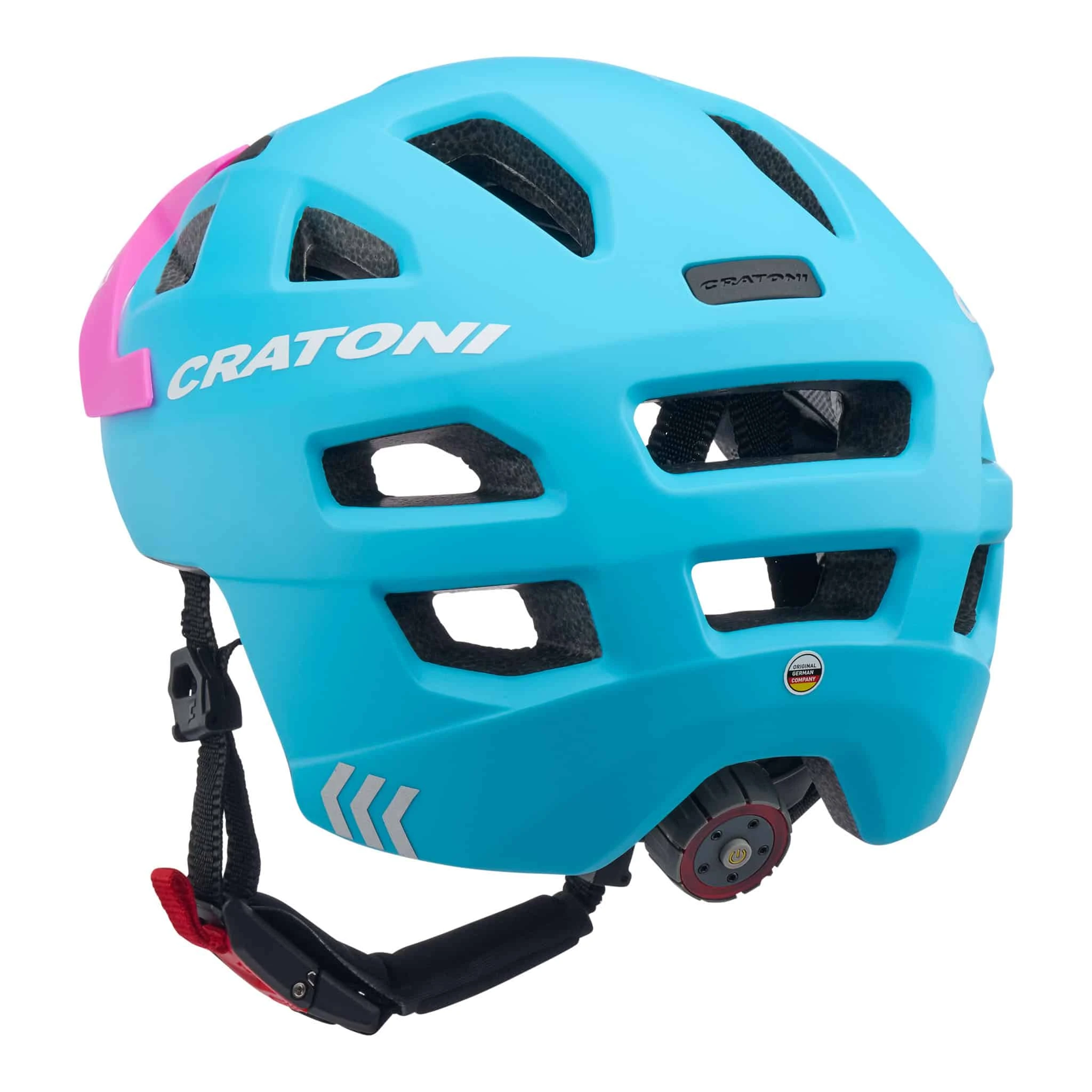 Cratoni Maxster Pro Krakka Hjálmur Blue-Pink Matt - Image 2