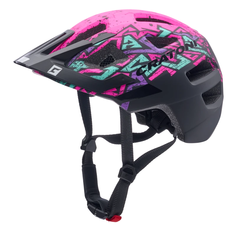 Cratoni Maxster Pro Krakka Hjálmur Wild-Pink Matt