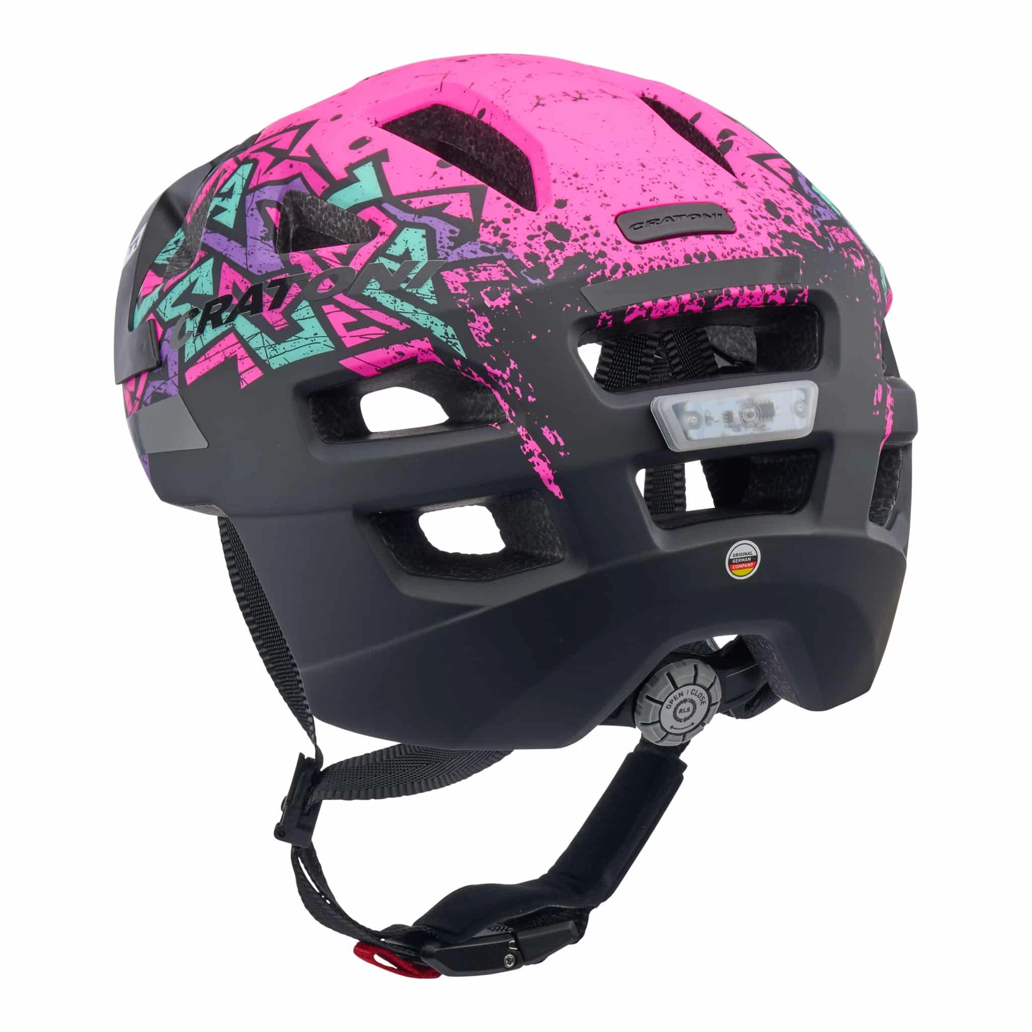 Cratoni Maxster Pro Krakka Hjálmur Wild-Pink Matt - Image 2