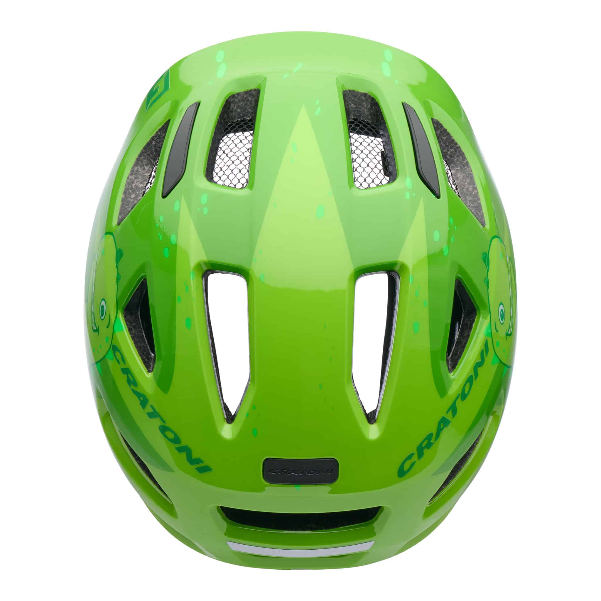 Cratoni Maxster Barnahjálmur Dino Green Glossy 46-51 - Image 4