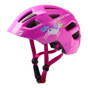Cratoni Maxster Barnahjálmur Unicorn Pink Glossy 46-51