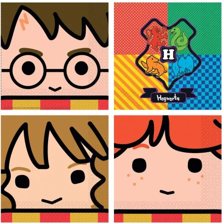 Serviettur Harry Potter  16 stk.  33 x 33 cm