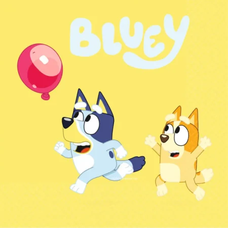 Bluey Serviettur 16 Stykki 33x33 cm