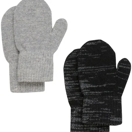 CeLaVi Magic Barnavettlingar með endurskini 2 í pk. Grey