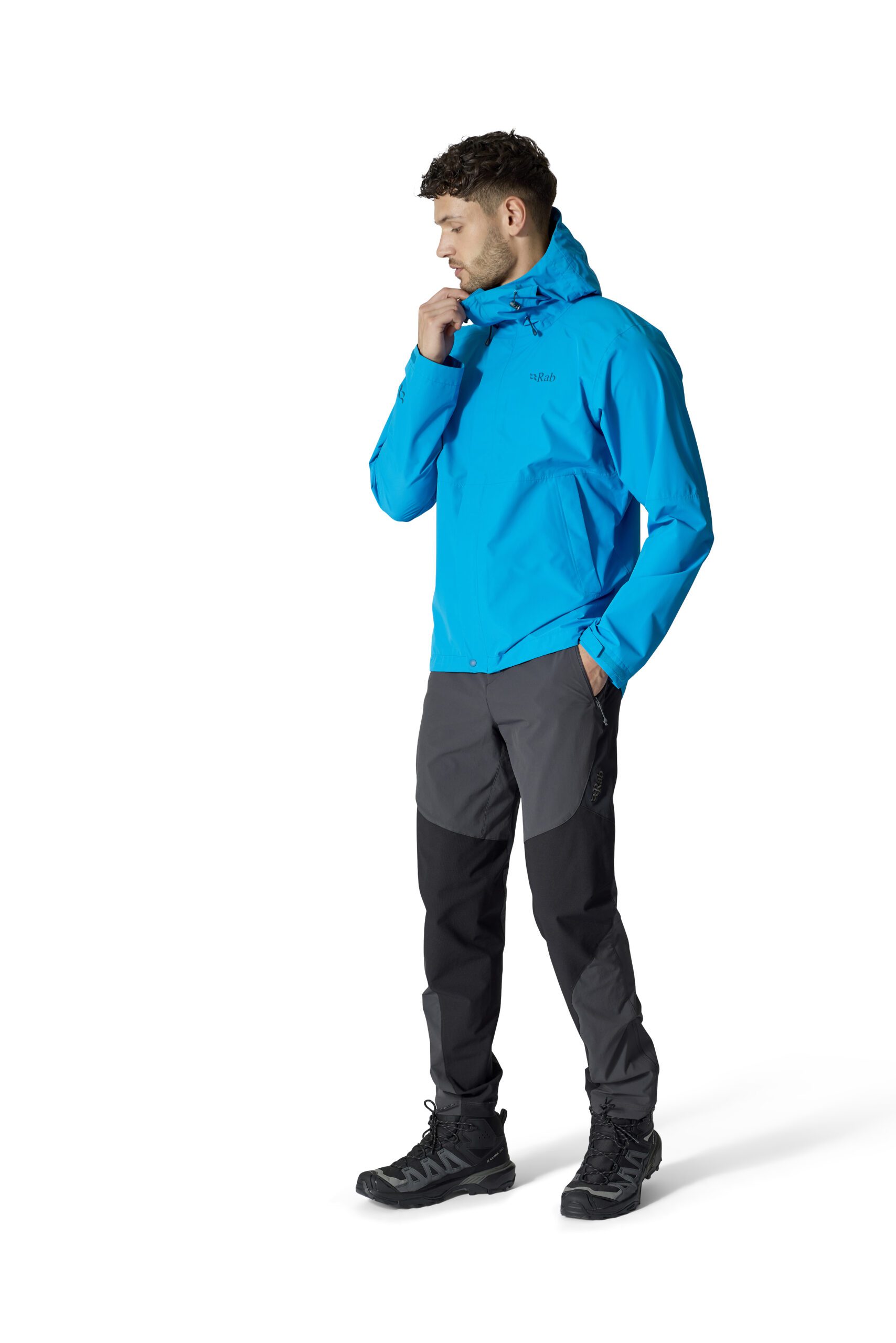 RAB Downpour Skeljakki Maya Blue - Image 12