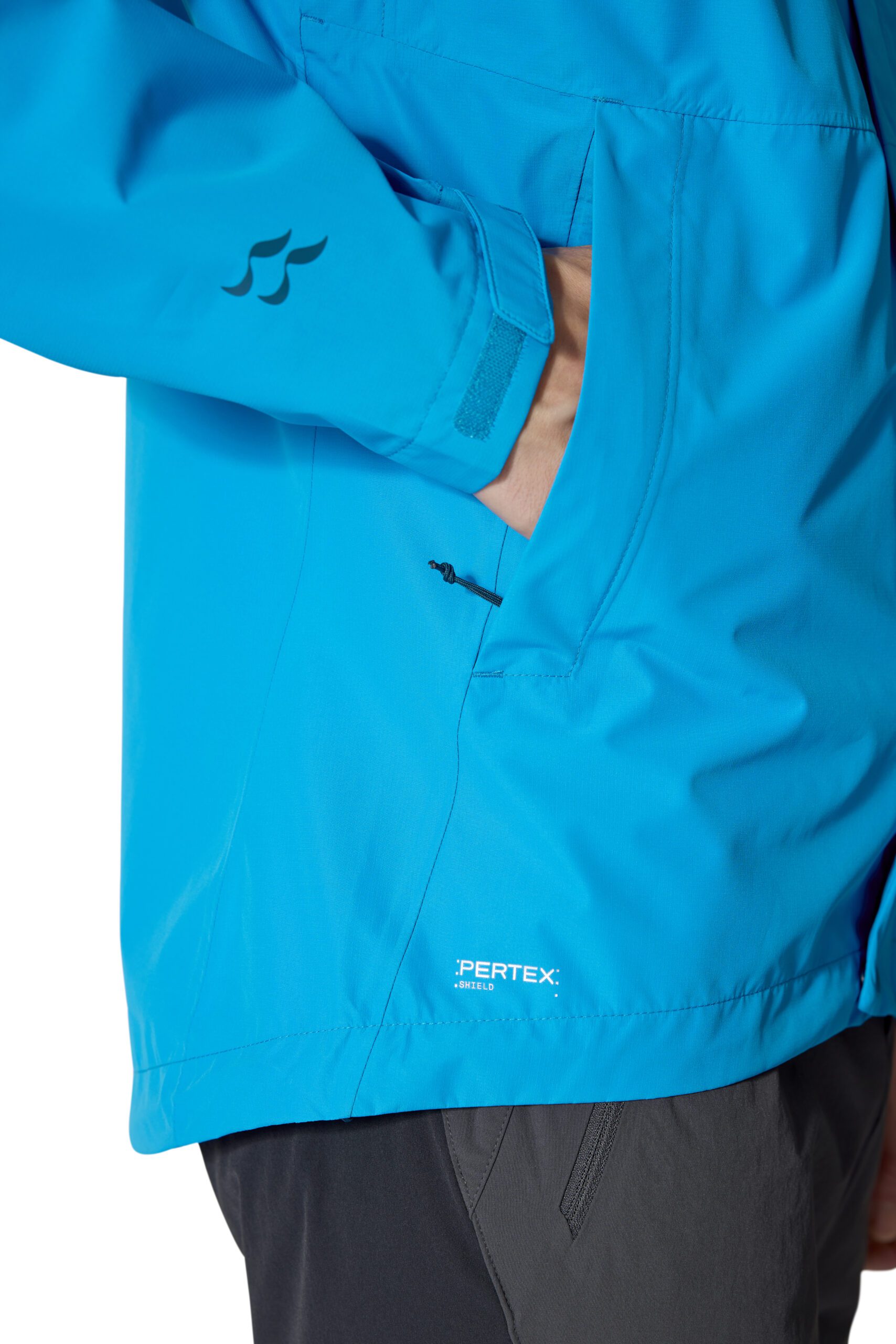 RAB Downpour Skeljakki Maya Blue - Image 9