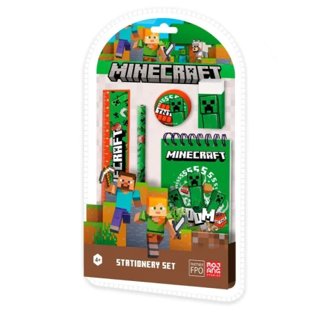Minecraft Boom ritfangasett 5 stk.