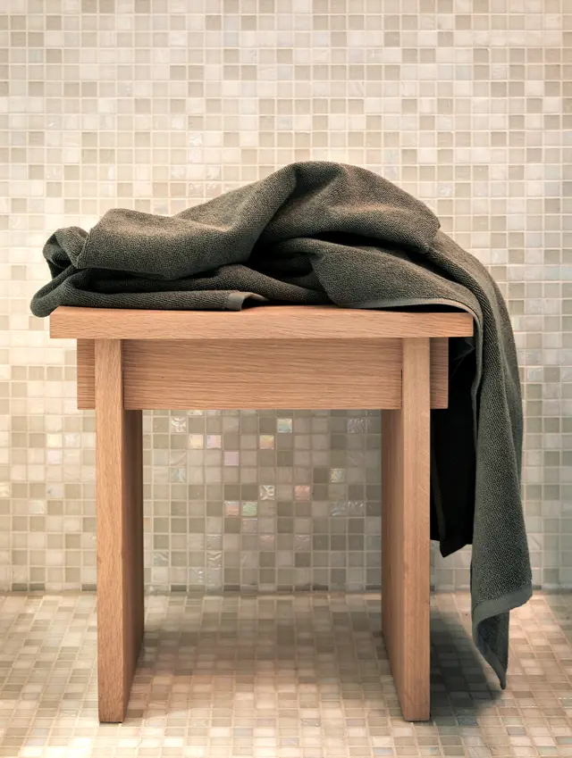 Hoie Everyday Baðhandklæði Nordisk Grønn 70x140cm - Image 2