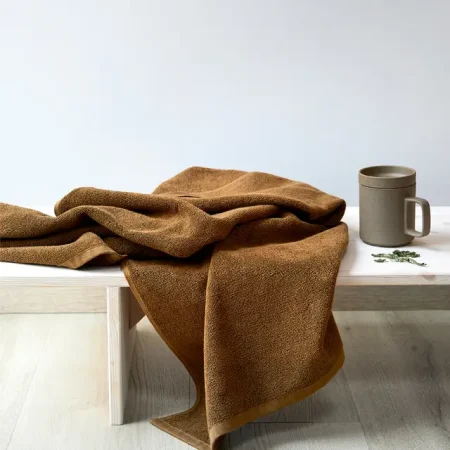 Hoie Everyday Handklæði Oker 50x90cm