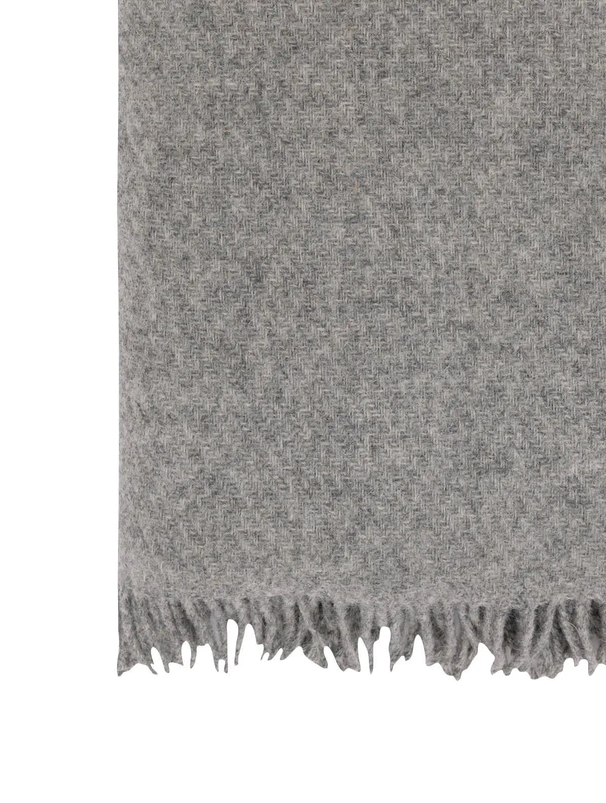 Hoie Falketind Ullarteppi Natural Grey - Image 7