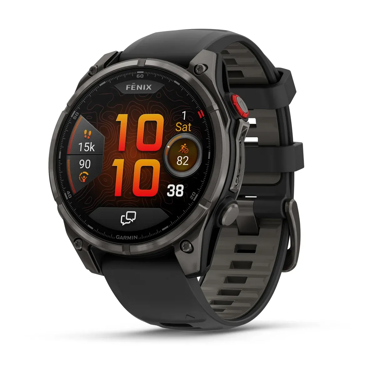 Garmin Fenix 8 Pro Heilsuúr - 47mm Grey/Black
