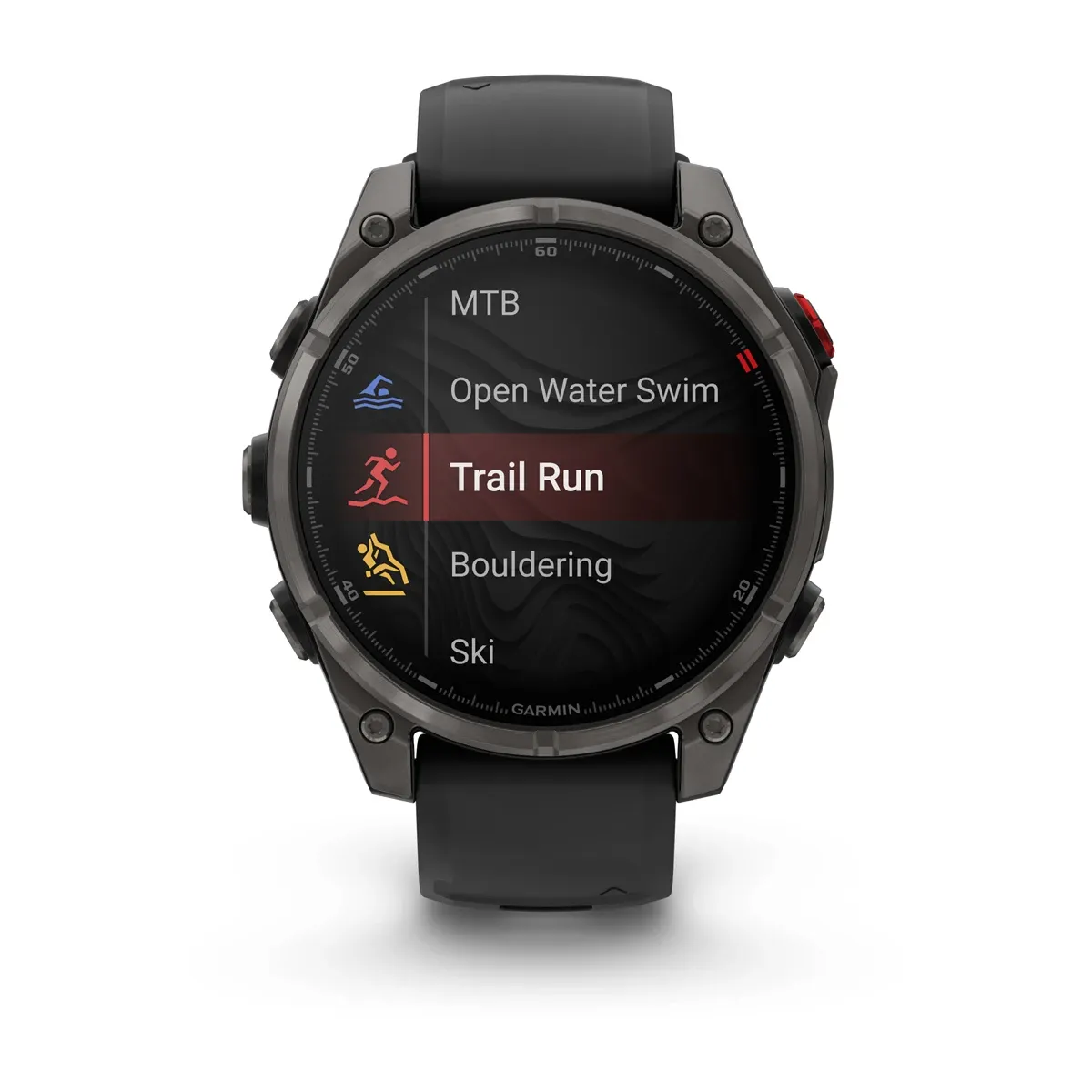 Garmin Fenix 8 Pro Heilsuúr - 47mm Grey/Black - Image 4
