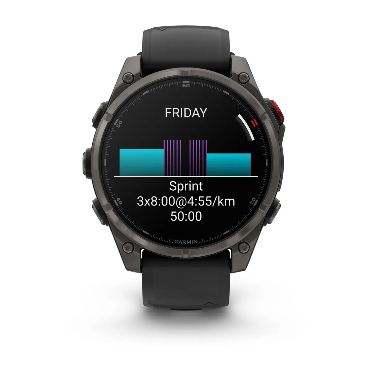 Garmin Fenix 8 Pro Heilsuúr - 47mm Grey/Black - Image 8