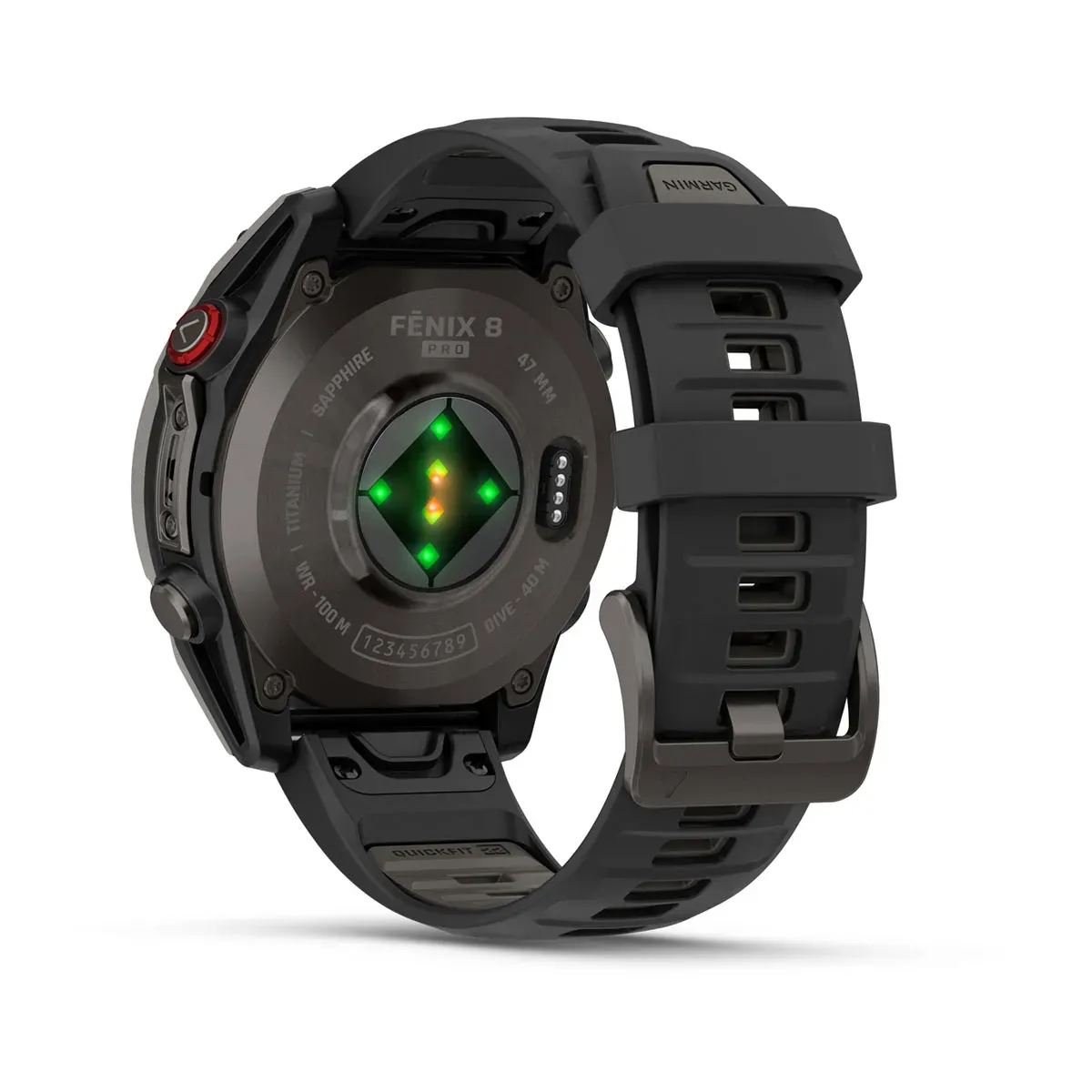 Garmin Fenix 8 Pro Heilsuúr - 47mm Grey/Black - Image 11