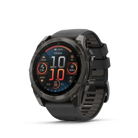 Fenix 8 Heilsuúr - 51mm Amoled Sapp Grey/Black